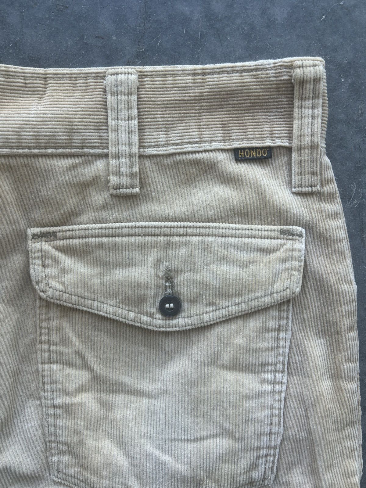 Vintage Vintage Hondo Flared Corduroy Pants Size US 30 / EU 46 - 3 Thumbnail