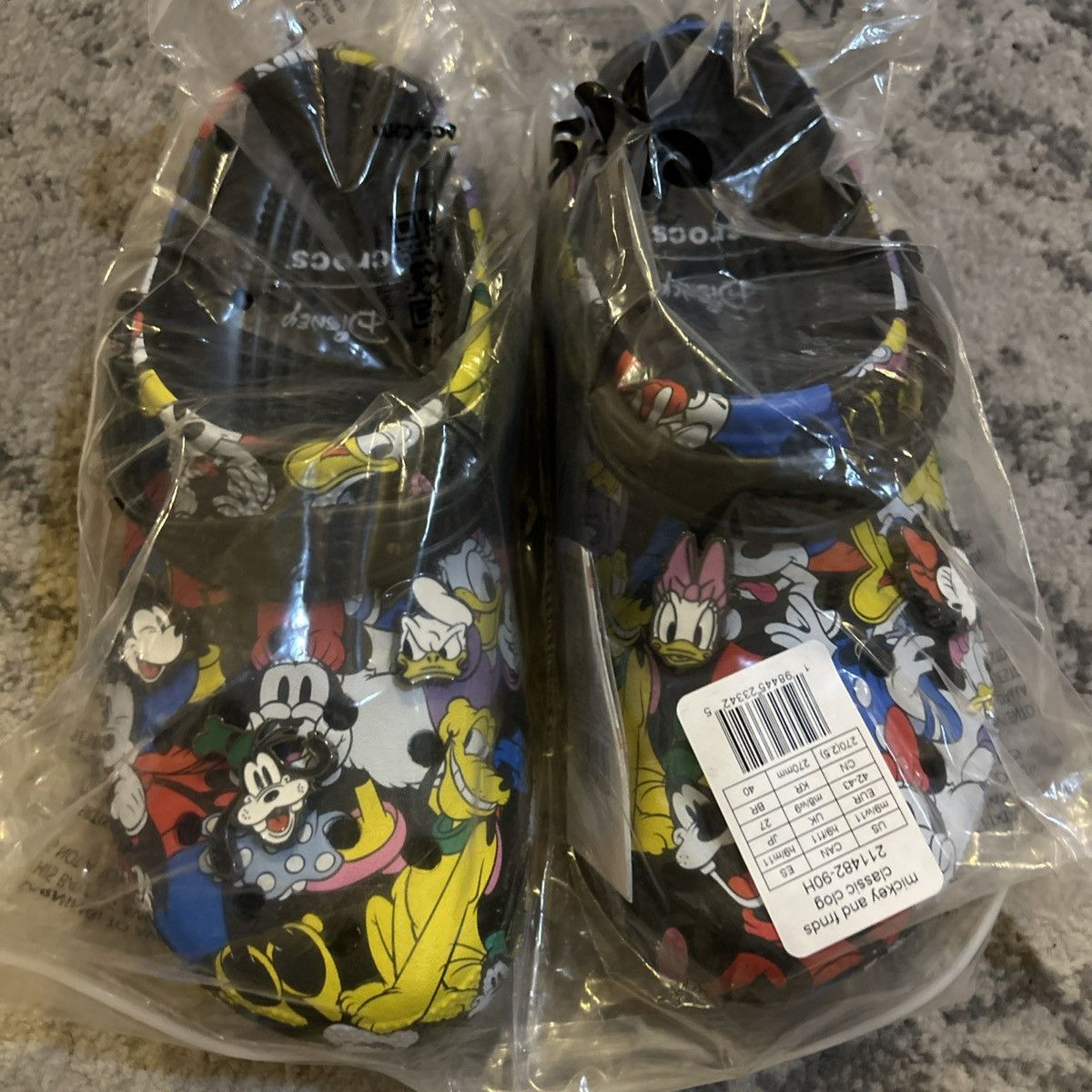 Crocs × Disney Crocs Disney Mickey and Friends Classic Clog Size US 9 / EU 42 - 4 Thumbnail