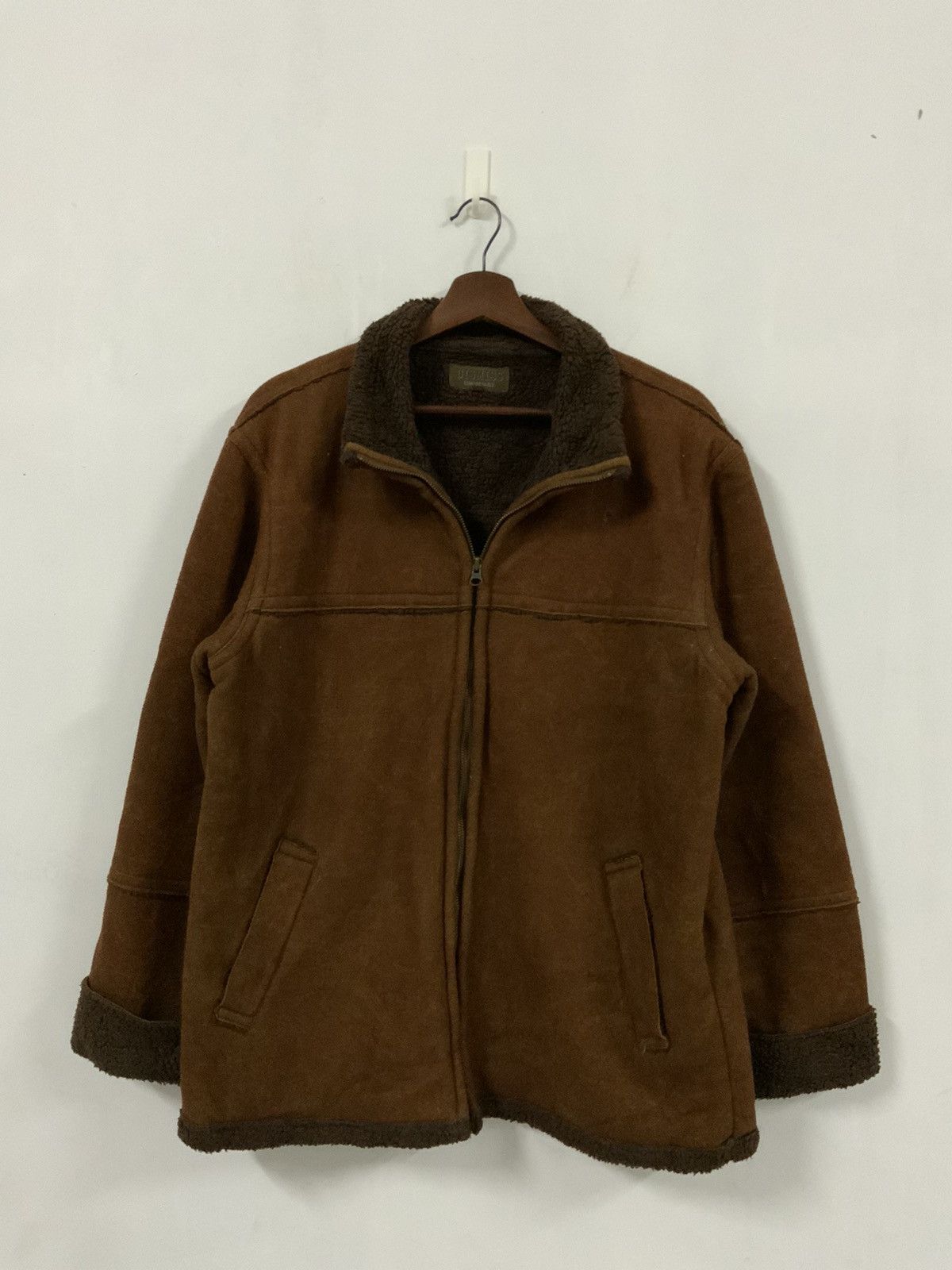 If Six Was Nine Dismiss Comfortable Brown Mohair Jacket Size US M / EU 48-50 / 2 - 1 Thumbnail
