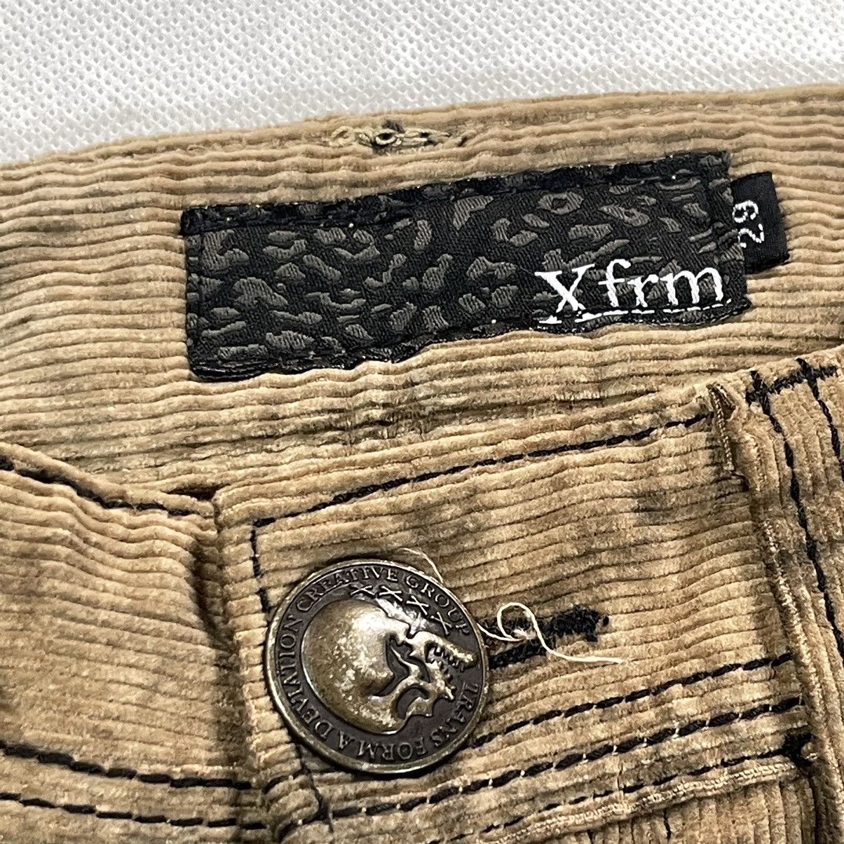GOSTAR DE FUGA Xfrm Claw Mark Raw Motif Corduroy Pant Size US 29 - 7 Thumbnail