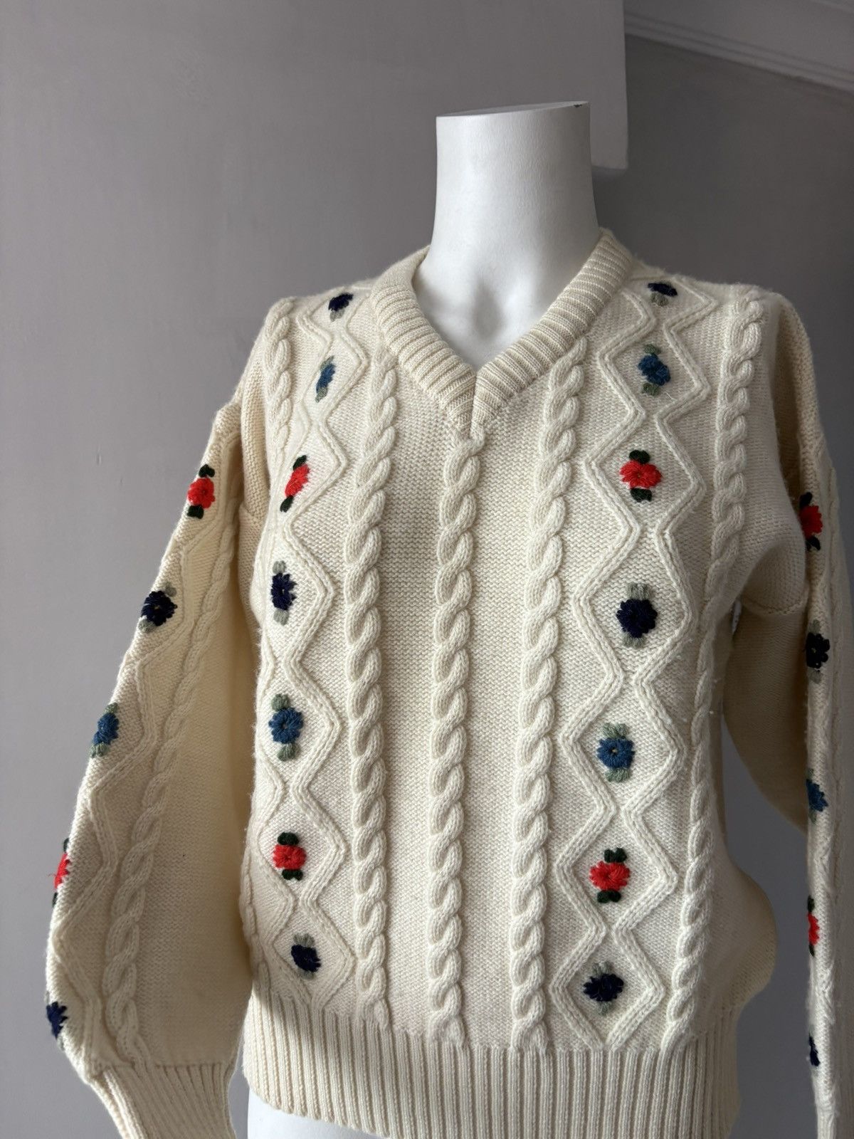 Vintage Vintage wool jumper Size S / US 4 / IT 40 - 8 Thumbnail