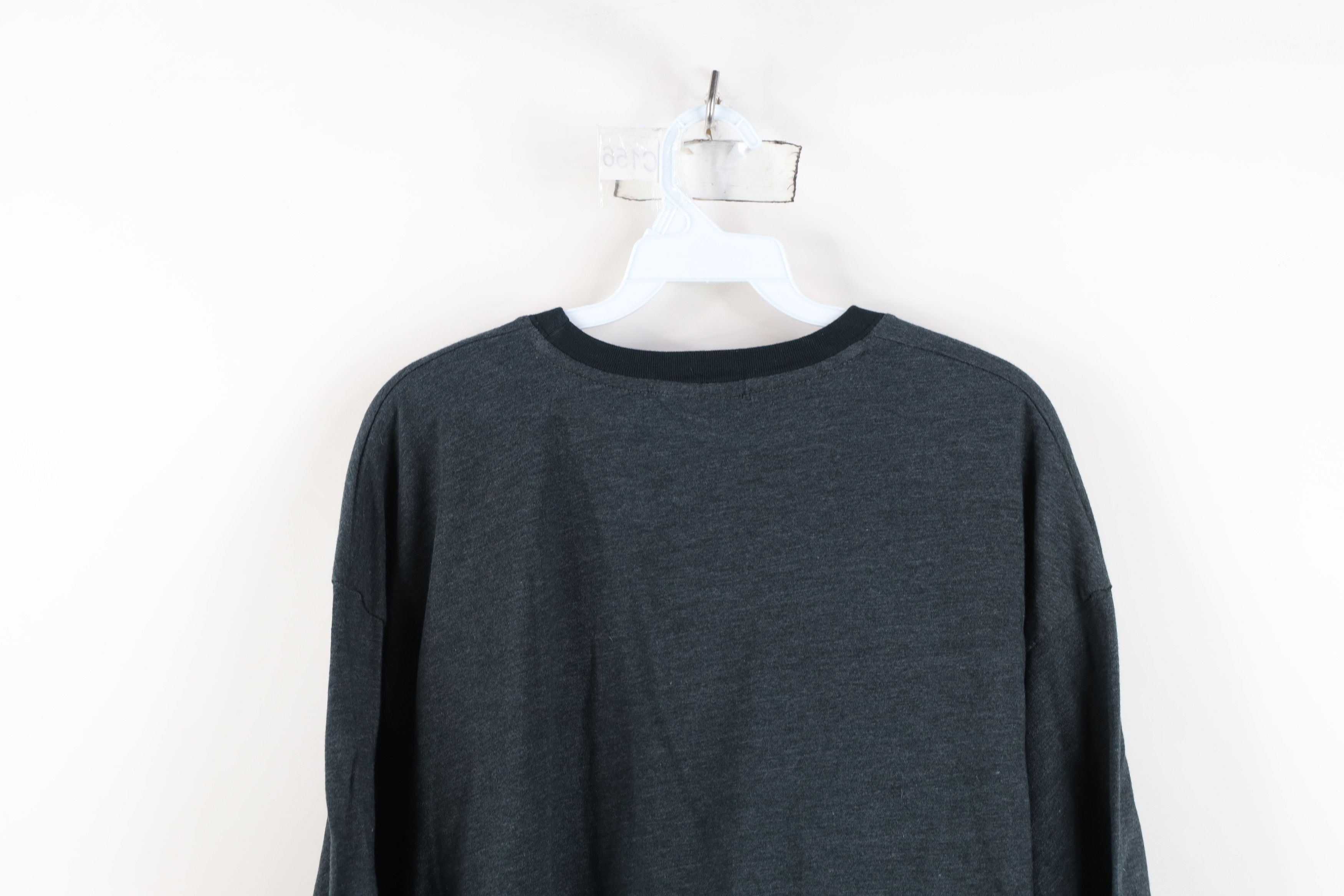 Vintage Vintage Y2K Streetwear Fork State Park Ringer T-Shirt Gray Size US XXL / EU 58 / 5 - 12 Thumbnail