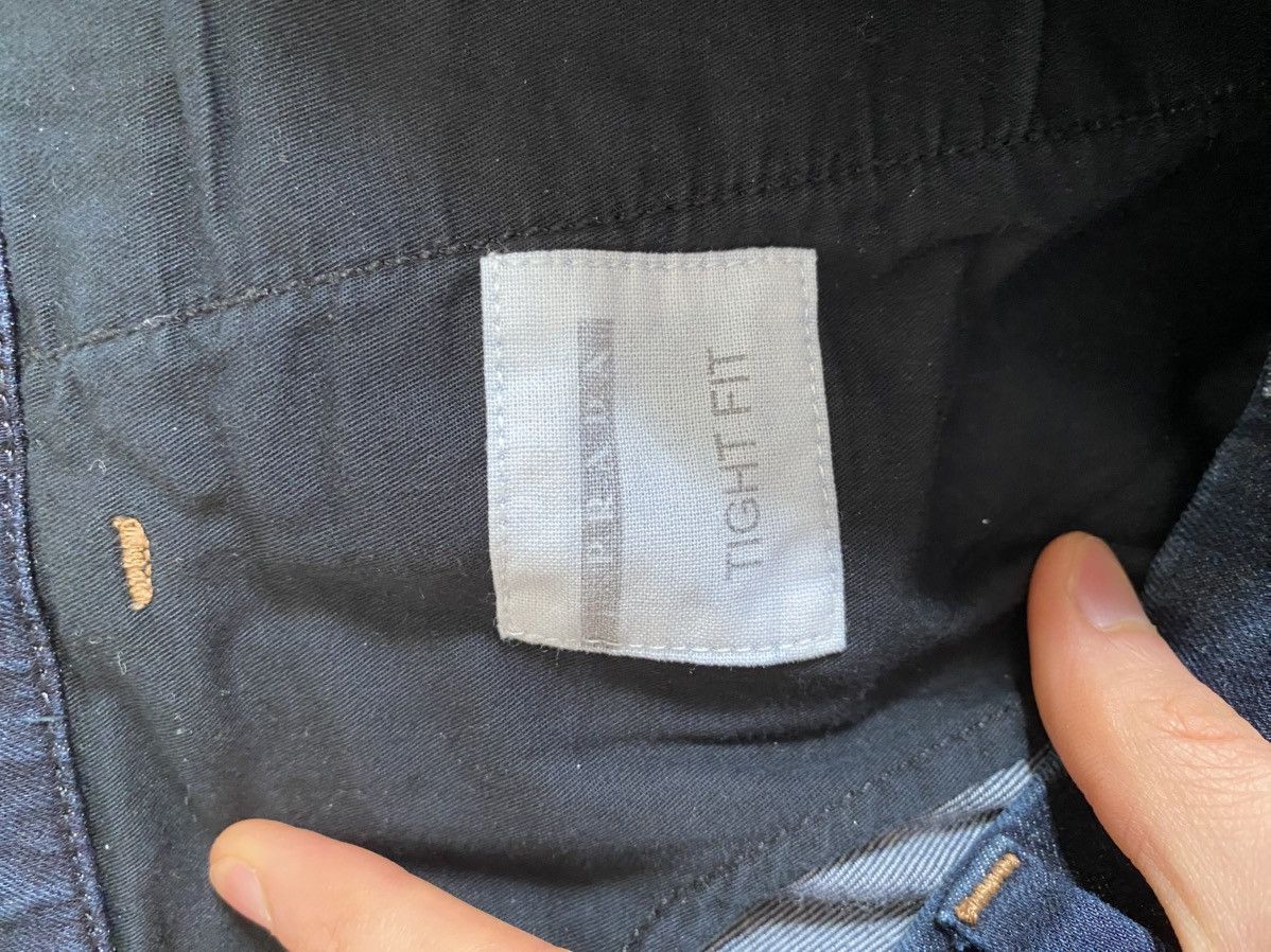 Prada 11ss stretch indigo denim slim trousers Size US 31 - 14 Thumbnail
