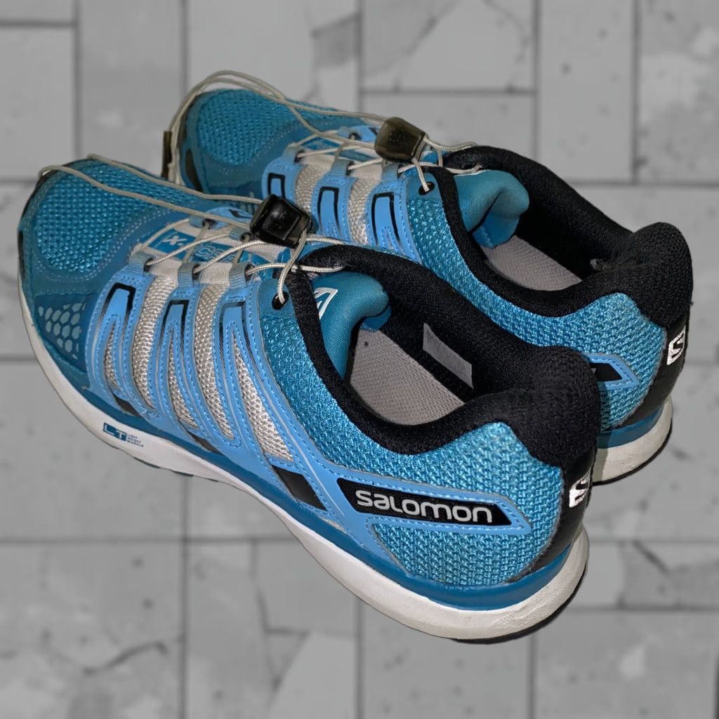 Salomon SALOMON X-Scream Women City Trails Low Top Running Shoes Blue Sz 10 US 10 UK 8.5 Athletic City Trail Womens Shoes Size M / US 6-8 / IT 42-44 - 1 Thumbnail