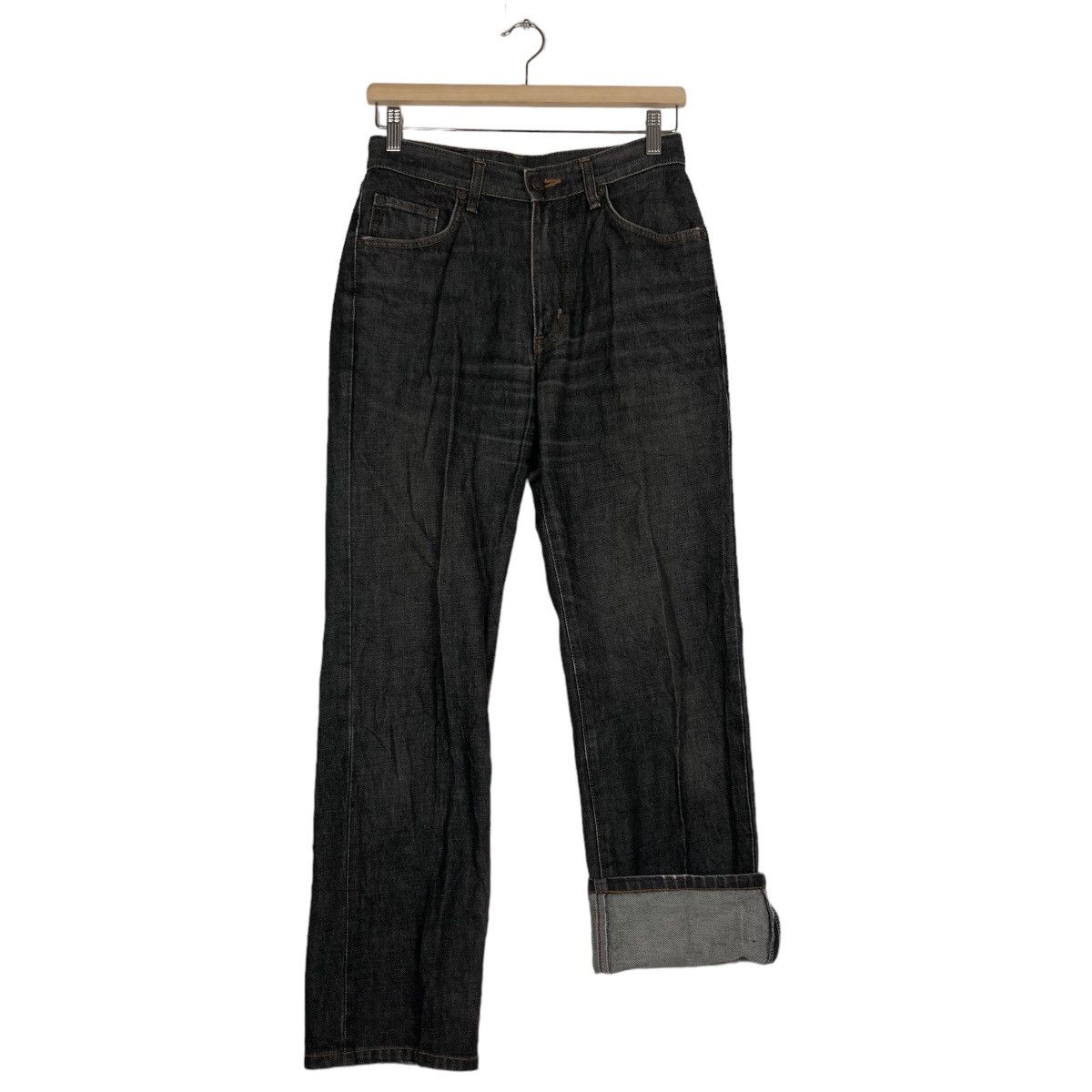 Japanese Brand 🔥VINTAGE EDWIN 503 REGULAR STRAIGHT CUT DENIM JEANS JAPAN Size US 27 - 9 Thumbnail