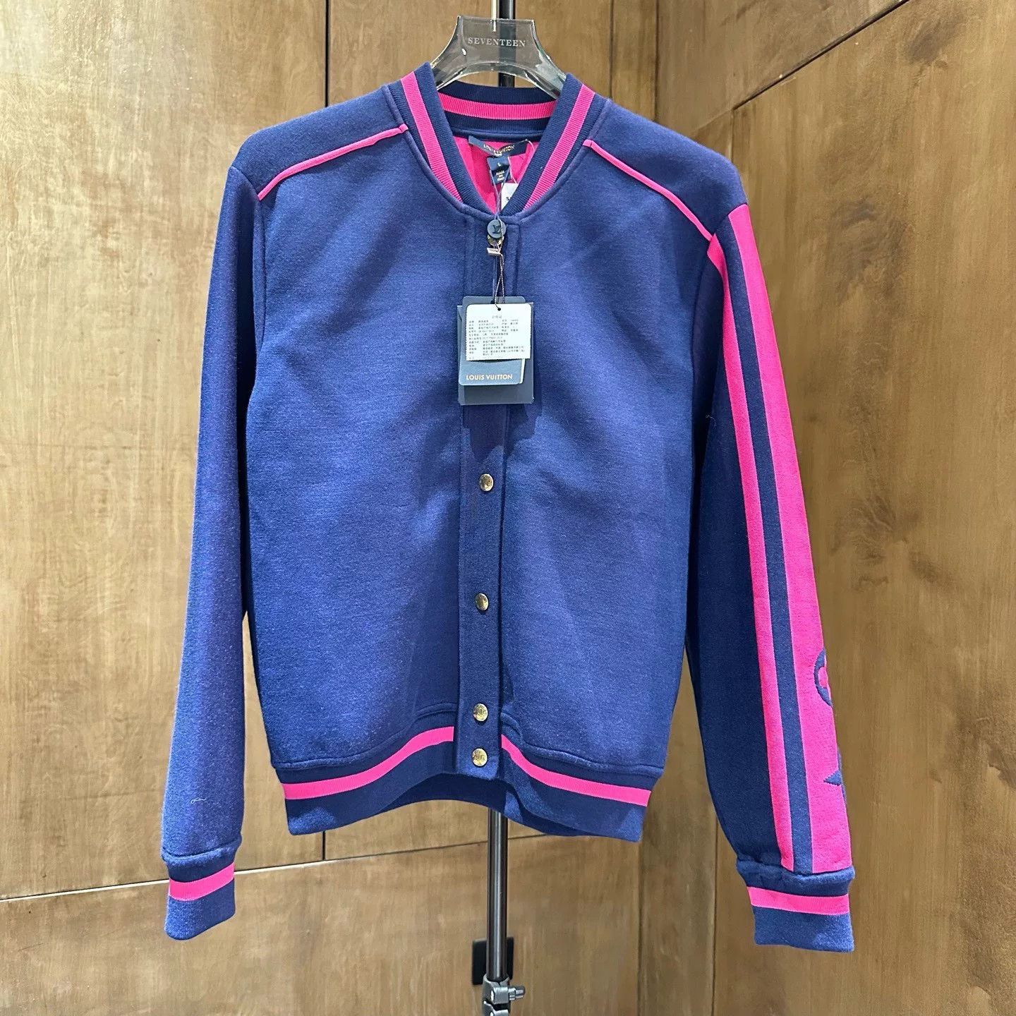 Louis Vuitton Louis Vuitton Retro Striped Purple Light Jacket L Men Size US L / EU 52-54 / 3 - 1 Thumbnail