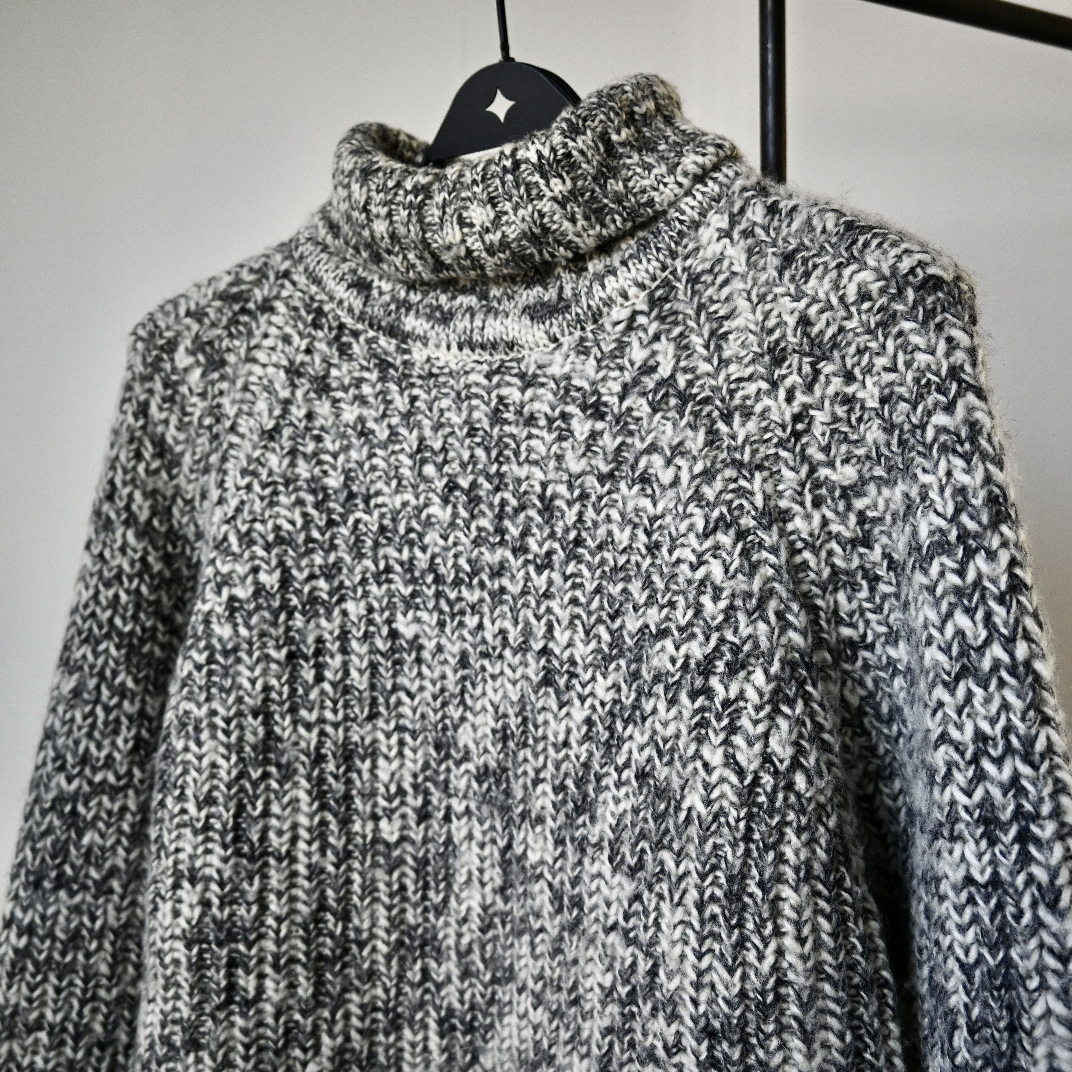 Vintage Vtg MOTHERS S.P.C. marled chunky knit sweater, made in UK Size S / US 4 / IT 40 - 6 Thumbnail