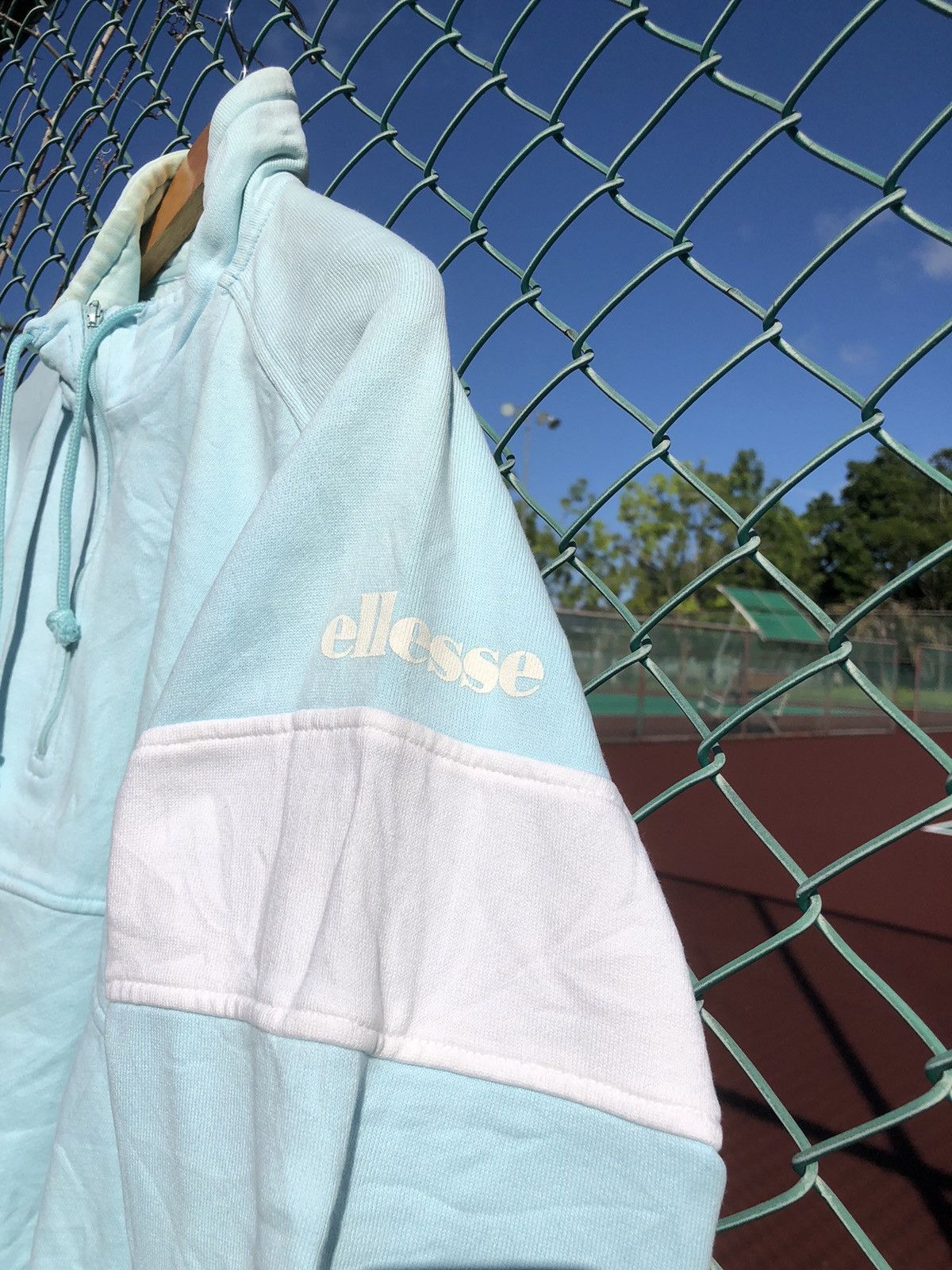 Ellesse × Japanese Brand × Vintage Vintage Ellesse Il Tennis Sul Serio 1/4 zipper Sweatshirt Size US L / EU 52-54 / 3 - 12 Thumbnail