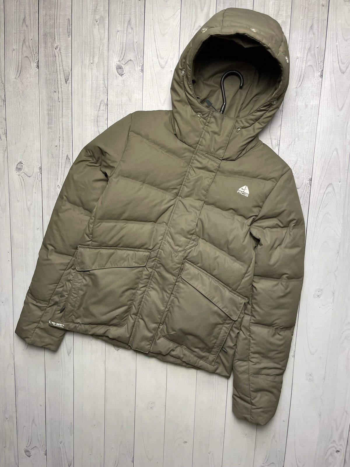 Nike × Nike ACG × Vintage Vintage Nike ACG Down jacket size S women’s rare gold Size S / US 4 / IT 40 - 1 Thumbnail