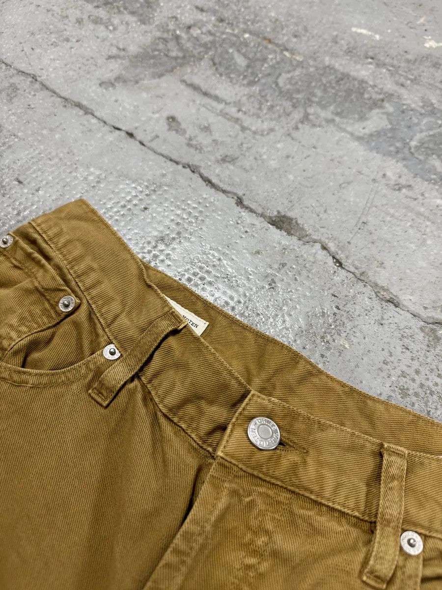 Designer × Dries Van Noten × Vintage Dries Van Noten Mustard Yellow Pants Size US 32 / EU 48 - 10 Thumbnail