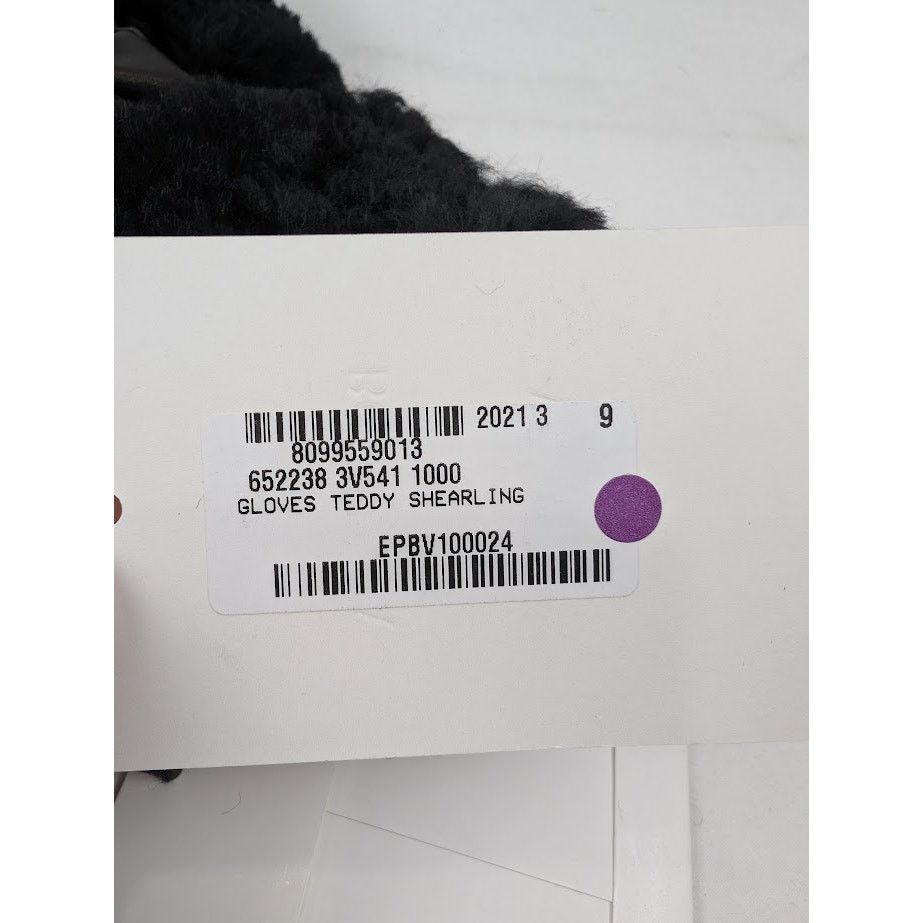 Bottega Veneta o1rshd1 Size: 9 / Gloves Teddy Shearling in Black Size ONE SIZE - 15 Thumbnail