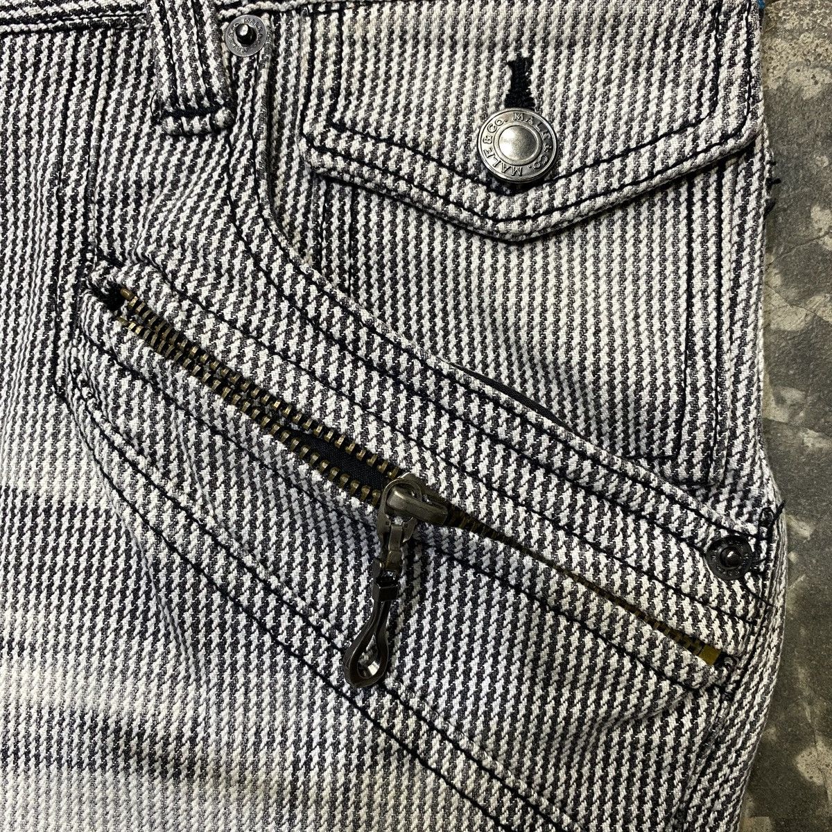 Japanese Brand Male & Co. Wash Denim Pant Size US 36 / EU 52 - 7 Thumbnail