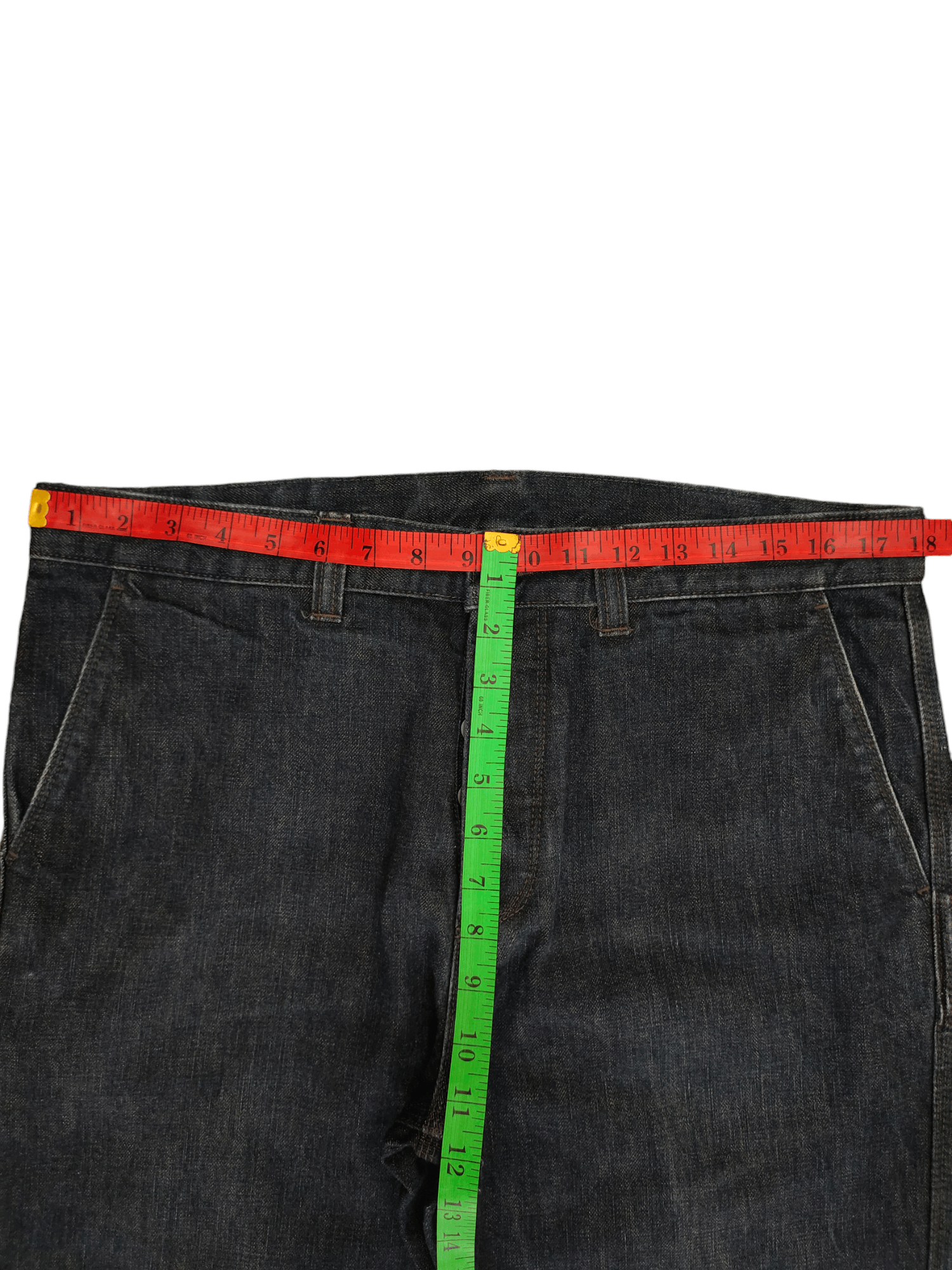 Giuliano Fujiwara Loose Jeans Giuliano Fujiwara Japan Carpenter Denim Wide Leg Size US 34 / EU 50 - 6 Thumbnail