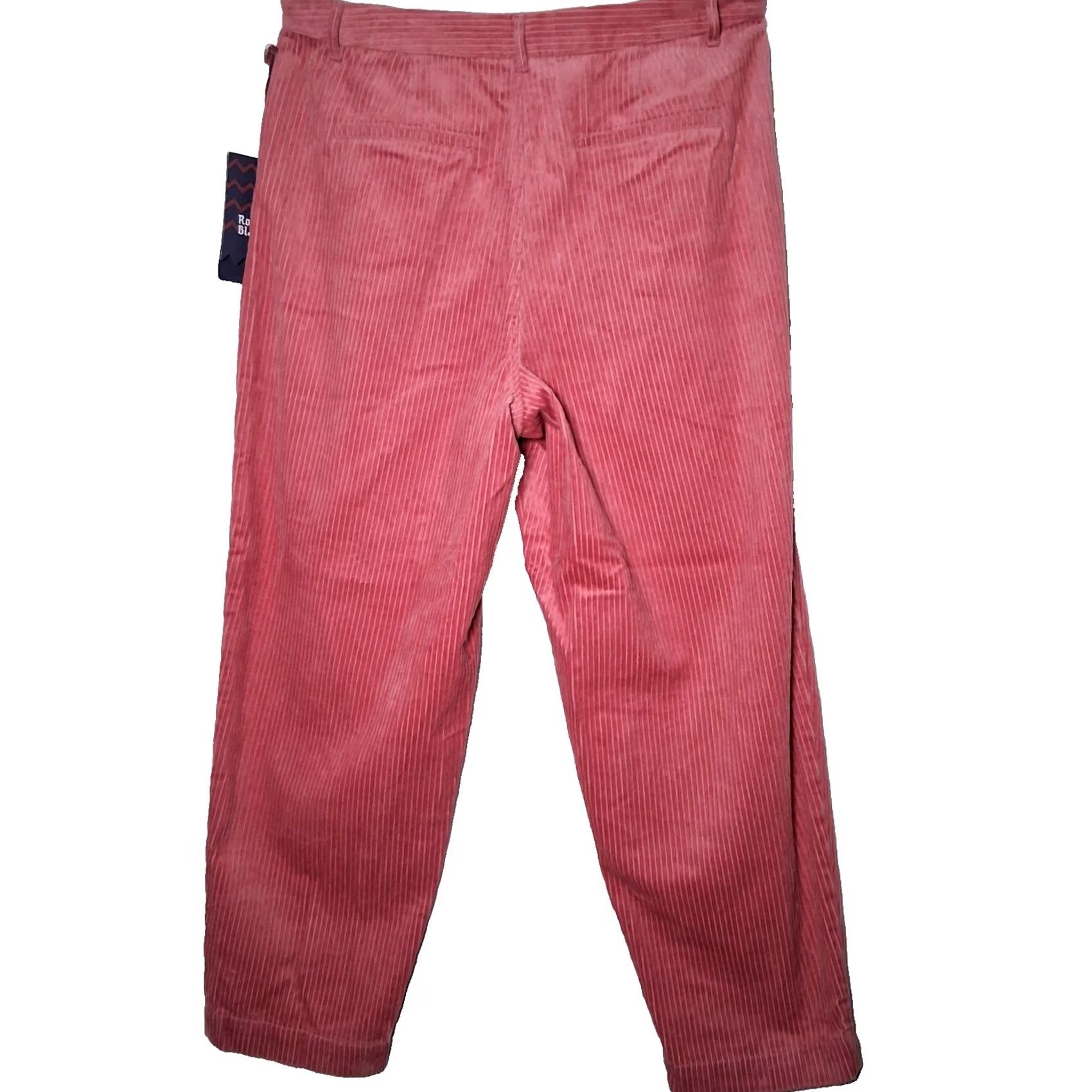Rowing Blazers VINTAGE Rowing Blazers Corduroy Pants Women 14 Pink Rose Wide Wale Target NEW Size 36" / US 14 / IT 50 - 2 Thumbnail