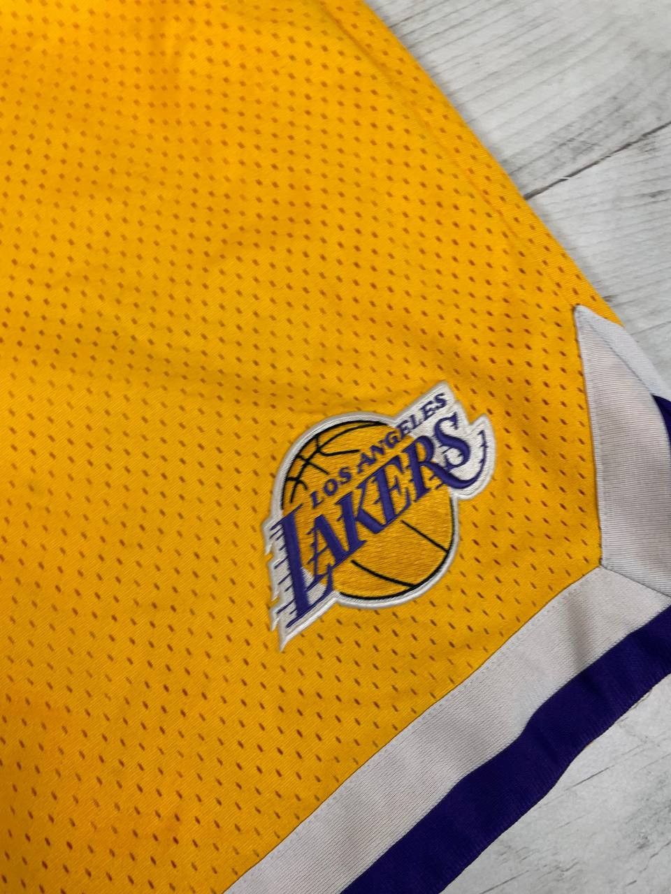 Adidas Adidas Los Angeles Lakers NBA Basketball Shorts Size US 36 / EU 52 - 10 Thumbnail