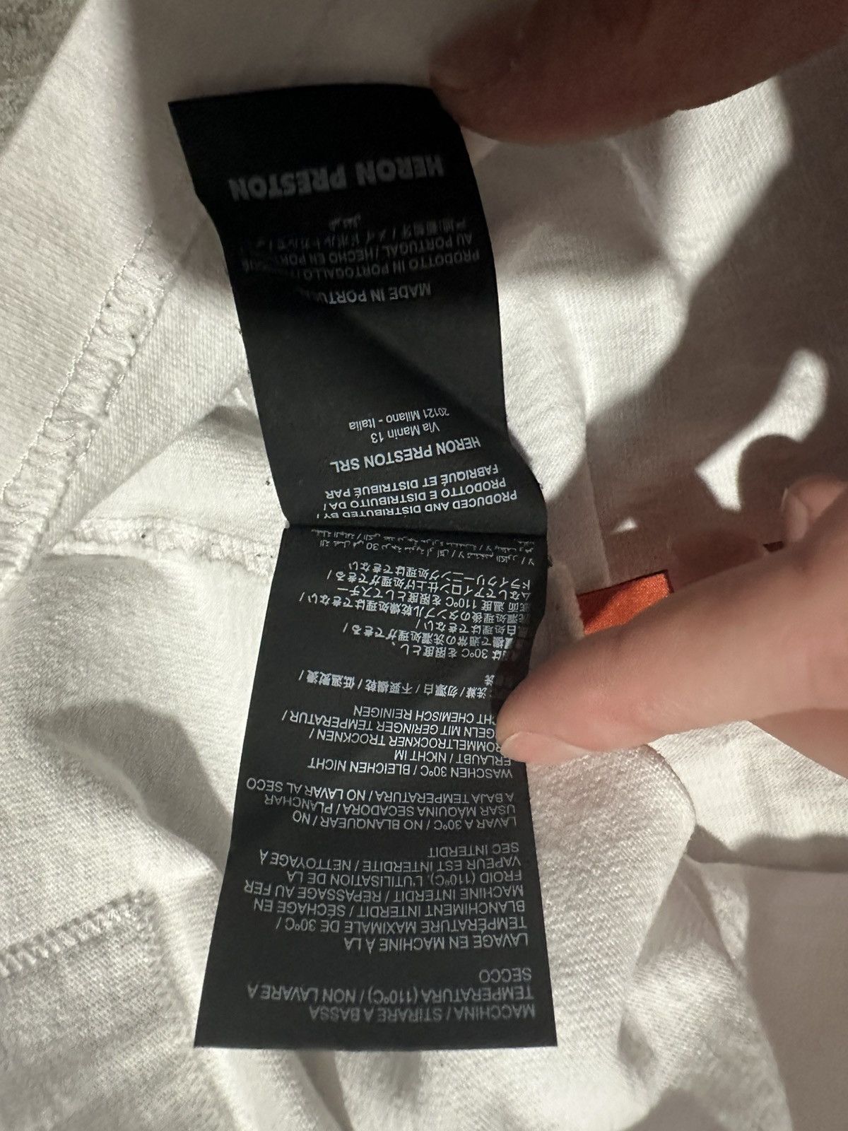 Heron Preston HERON PRESTON "HALO HERONS TSHIRT" Size US XL / EU 56 / 4 - 6 Thumbnail