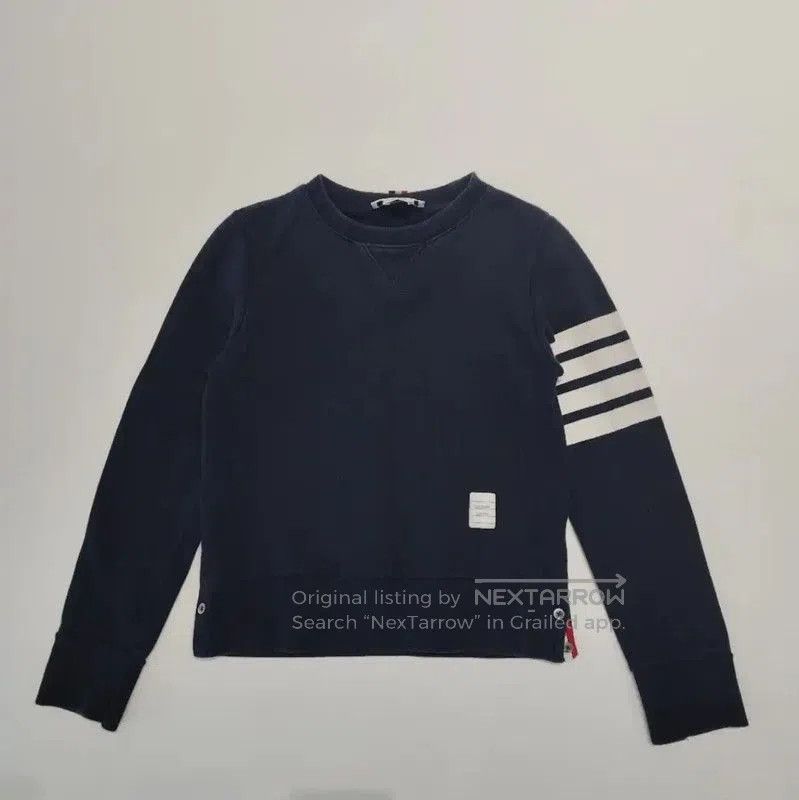 Thom Browne Thom Browne Women's Navy Sweatshirt . Size XL / US 12-14 / IT 48-50 - 1 Thumbnail