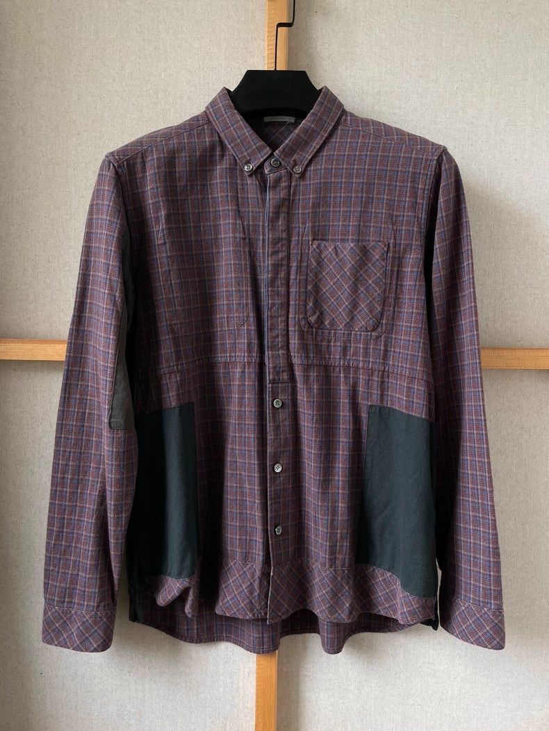 UNDERCOVER2012 AW Patchwork Shirt 2504-Nextarrow