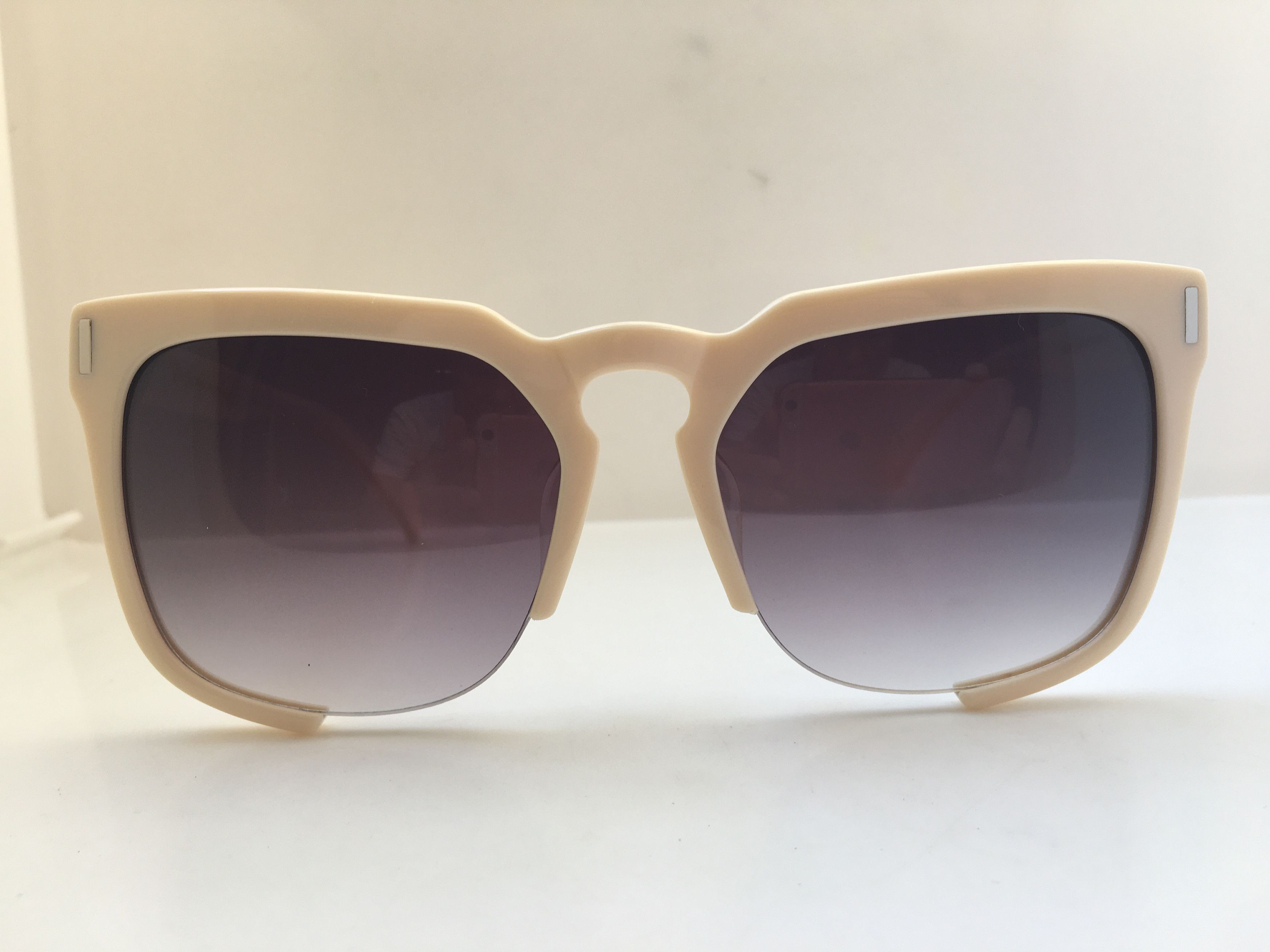 Other Rain Handmade White Acetate ROCKABILLY Sunglasses Size ONE SIZE - 1 Thumbnail