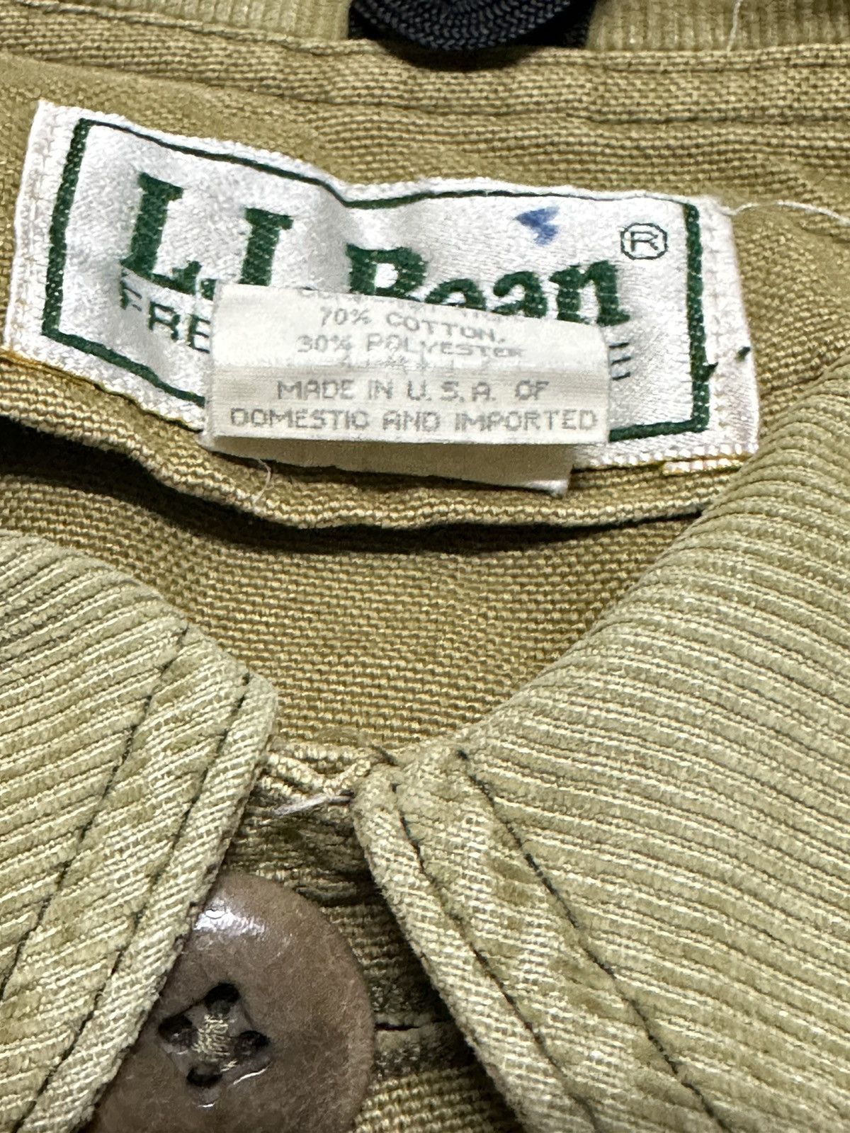 L.L. Bean Vtg sunfadep LL beans workwear distressed jacket Size US M / EU 48-50 / 2 - 3 Thumbnail