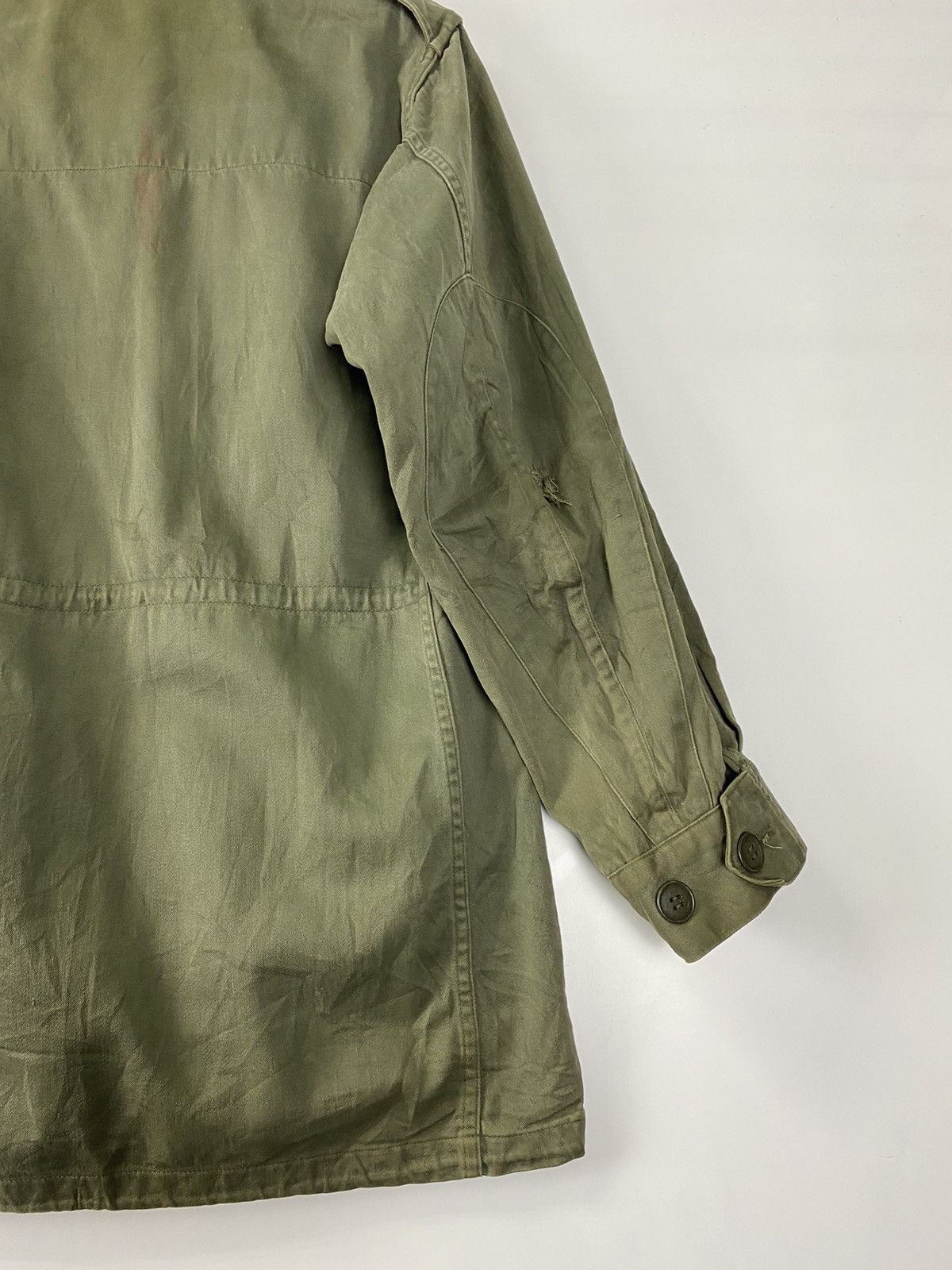 Vintage Vintage 70s Military Jacket Size US L / EU 52-54 / 3 - 14 Thumbnail