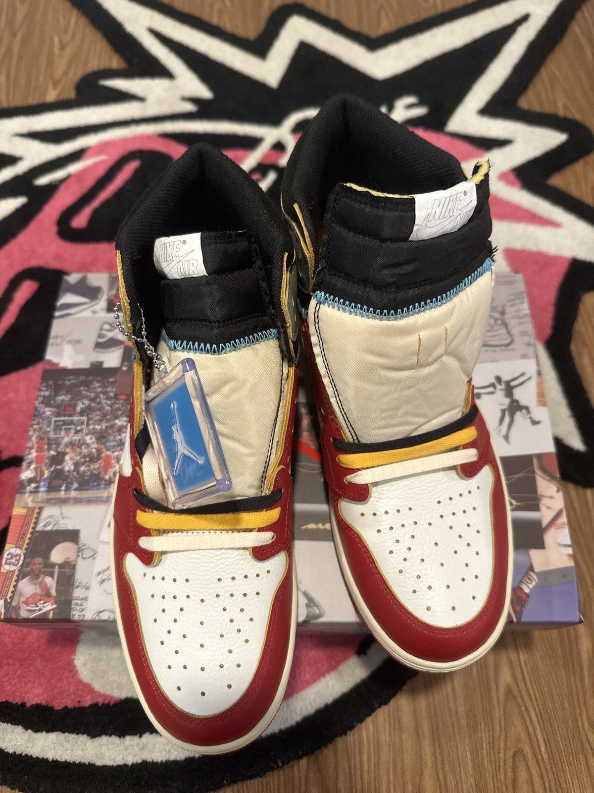 Jordan Brand × Nike Jordan 1 Retro High OG SP Union LA Chicago Shadow Size US 11.5 / EU 44-45 - 9 Thumbnail