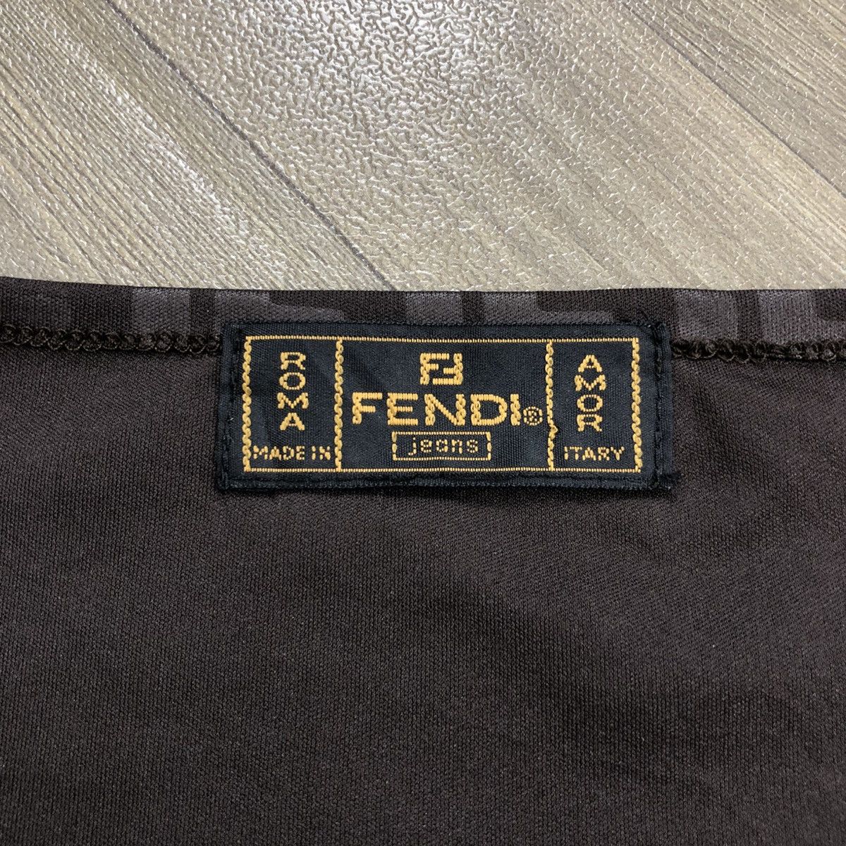 Fendi Vintage Fendi Monogram Full Print Logo Long Sleeve Size US M / EU 48-50 / 2 - 5 Thumbnail