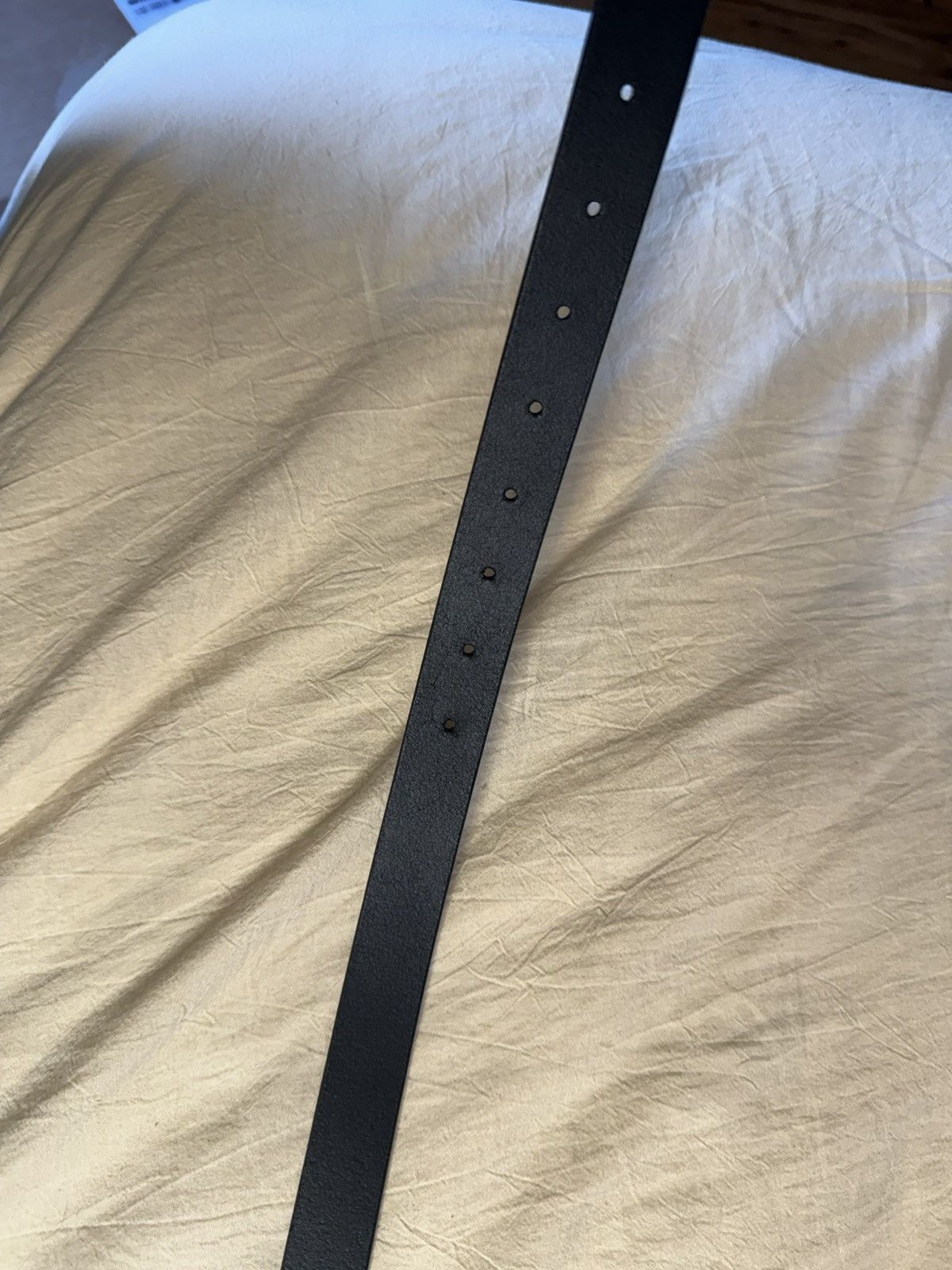 Pearled Ivory Pearled Ivory Pony Hair Belt Size 36 - 7 Thumbnail