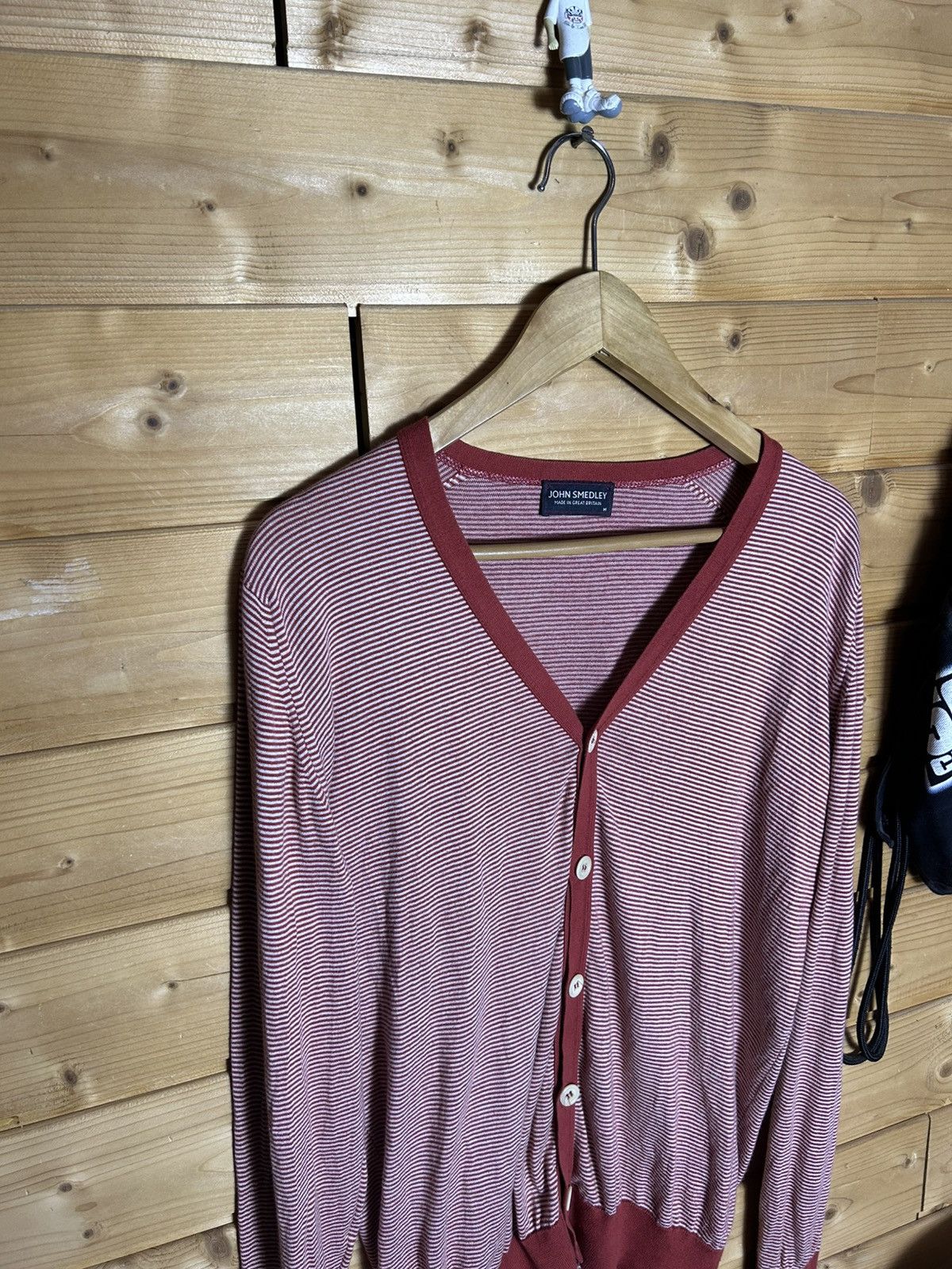 John Smedley John Smedley striped cardigan Size US M / EU 48-50 / 2 - 2 Thumbnail