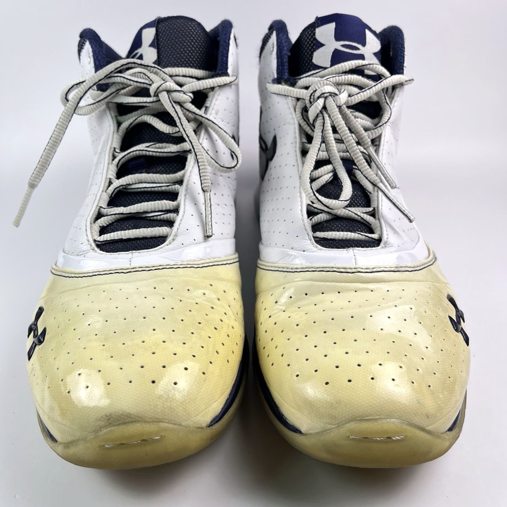 Under Armour Under Armour Micro G Men’s Sneakers Basketball White Blue 11.5 1225968-106 U A Torch Torch, Pre-owned Size US 11 / EU 44 - 3 Thumbnail