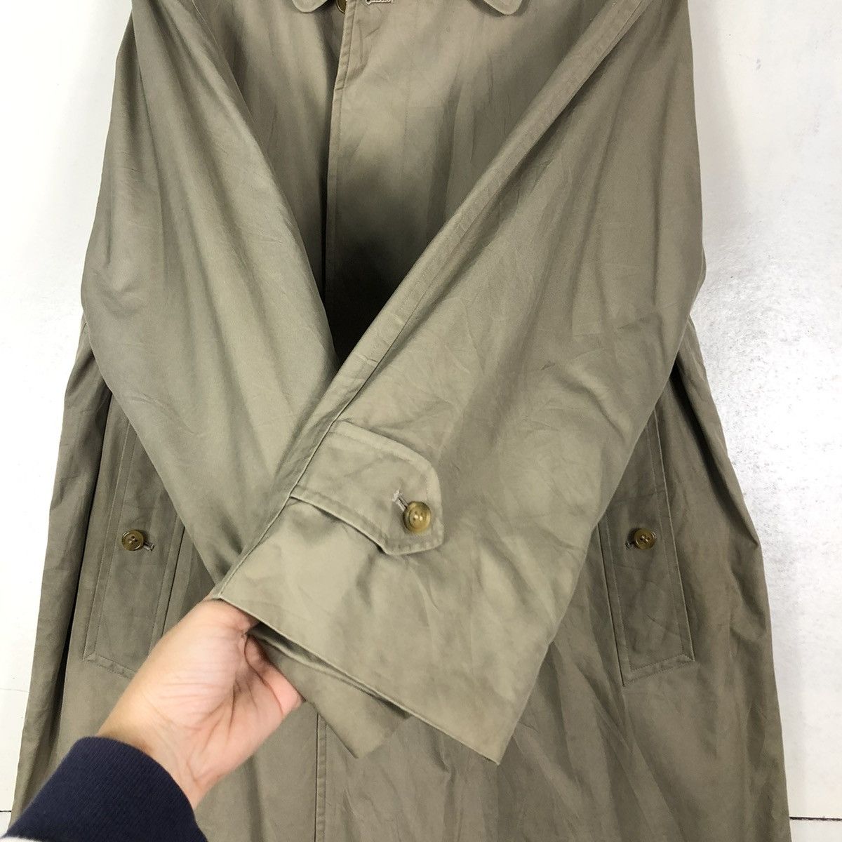 Burberry × Vintage 🔥VINTAGE BURBERRYS TRENCH COATS LONG JACKET NOVA CHECK Size US L / EU 52-54 / 3 - 16 Thumbnail