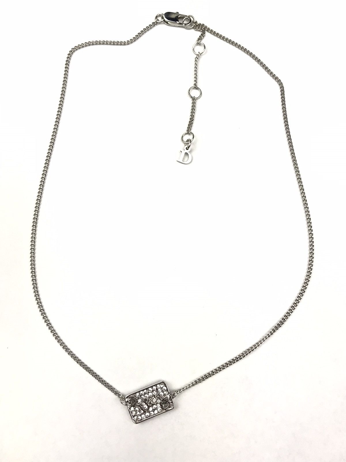Dior Dior Spell-out Plate w/ Crystals Size ONE SIZE - 2 Thumbnail