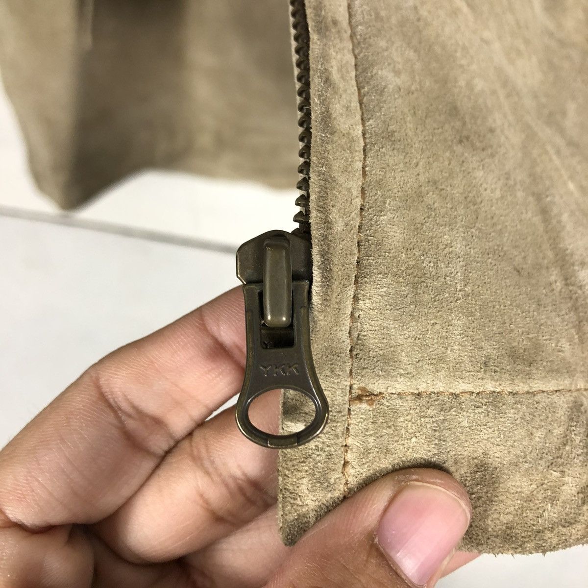 Japanese Brand 🔥VINTAGE LEATHER JACKET KANSAI JEANS JAPAN ISSEY MIYAKE Size US M / EU 48-50 / 2 - 16 Thumbnail