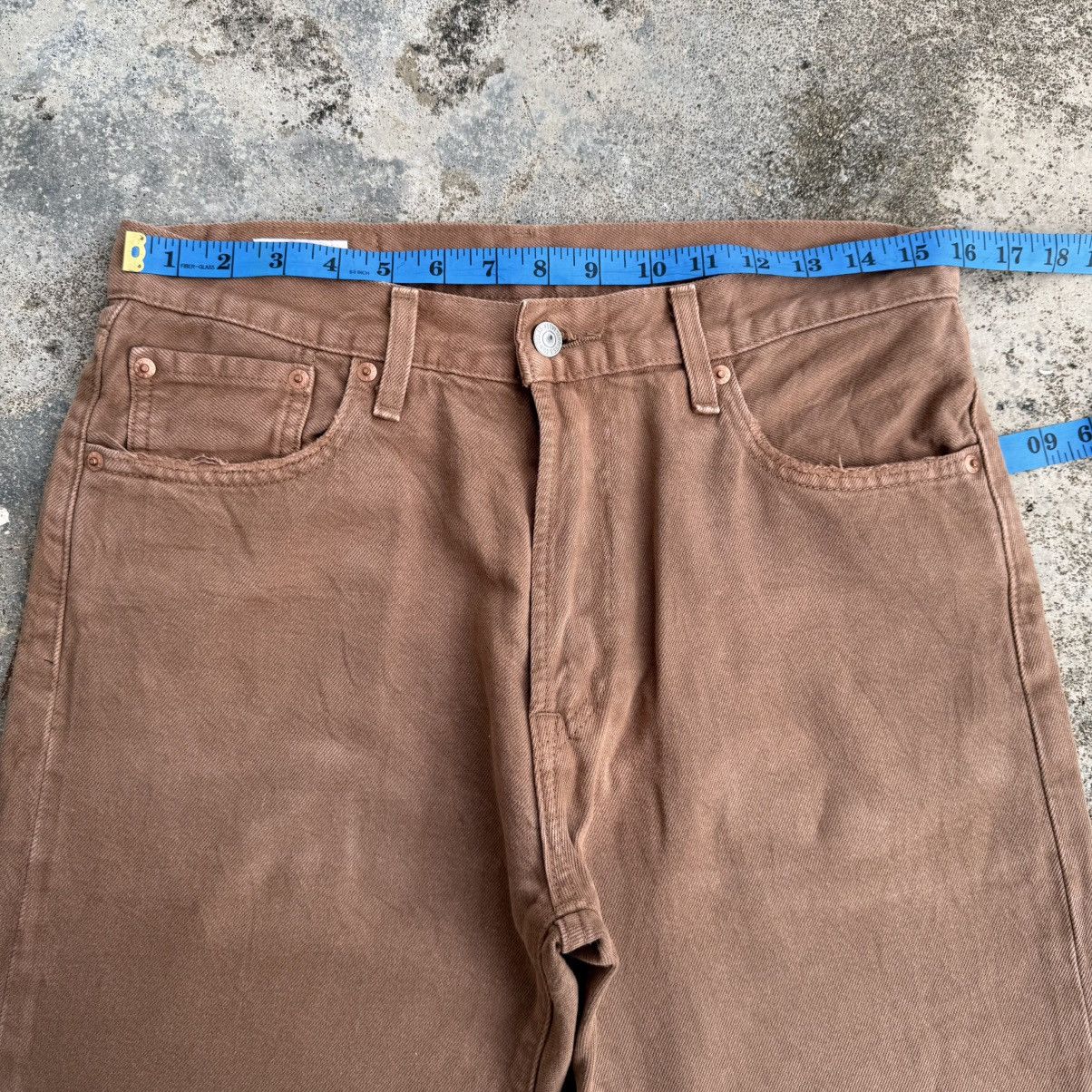 Levi's LEVI'S PREMIUM BROWN DENIM JEAN PANTS Size US 31 - 6 Thumbnail