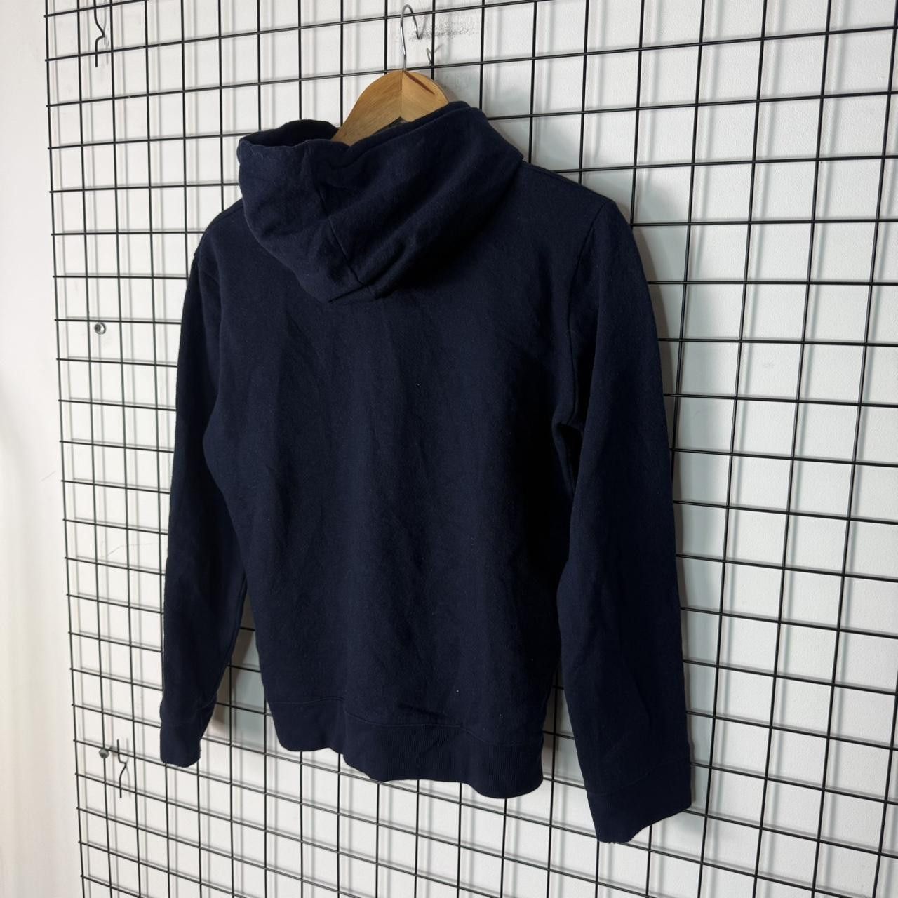 A.P.C. A.P.C. navy blue hoodie Wool Size US M / EU 48-50 / 2 - 2 Thumbnail
