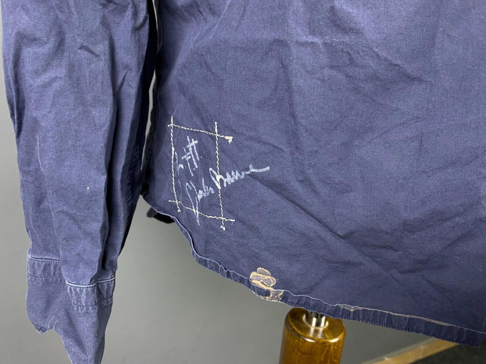La Martina La Martina Buenos Aires Blue Desde Down Shirt Size 2XL Size US XXL / EU 58 / 5 - 4 Thumbnail