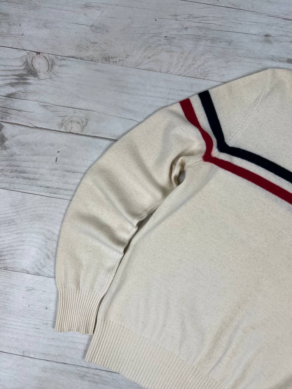 Moncler Vintage Moncler Wool Sweater Striped Size US M / EU 48-50 / 2 - 4 Thumbnail