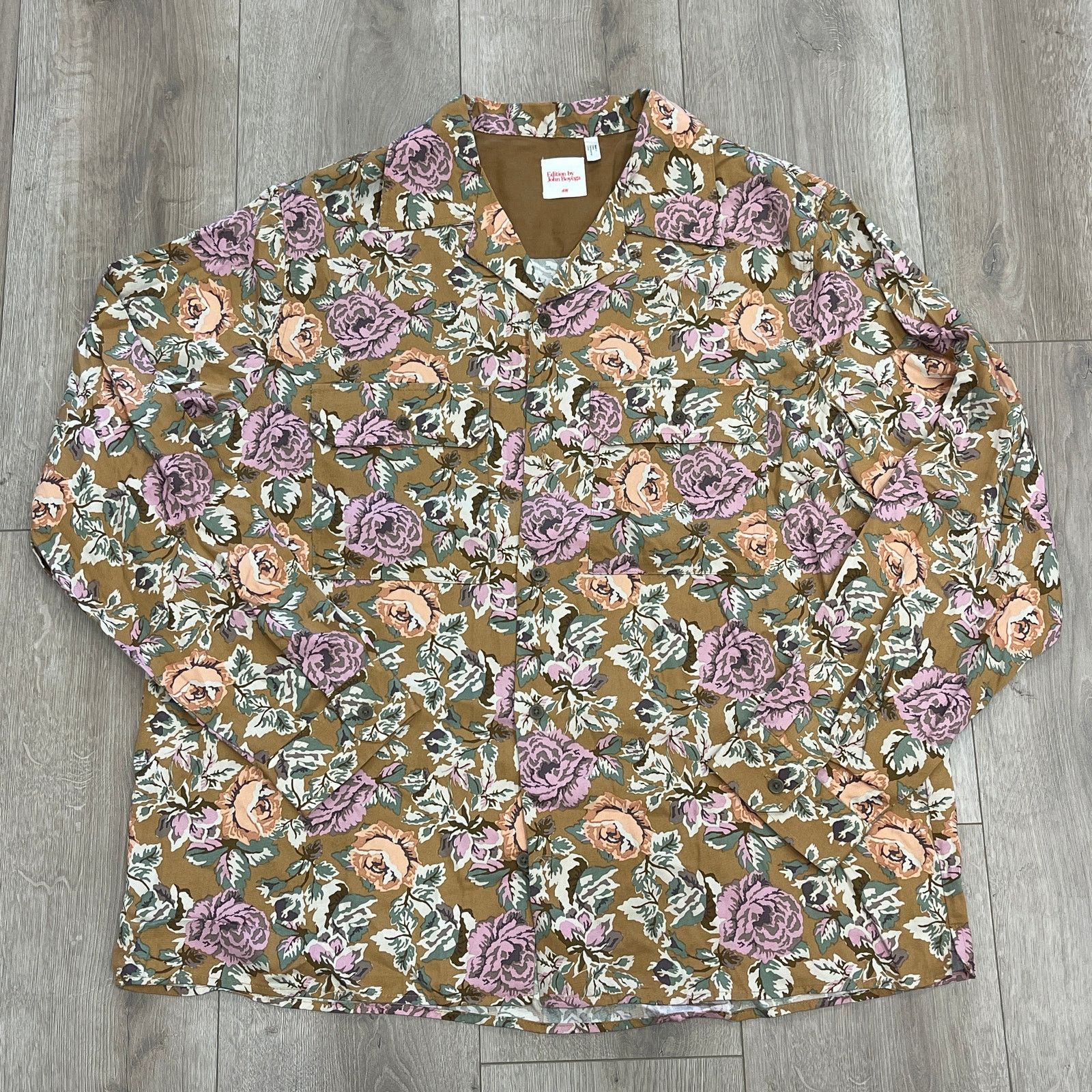 H&M H&M JOHN BOYEGA FLORAL PRINT JACKET COAT SIZE XL B19 Size US XL / EU 56 / 4 - 1 Thumbnail