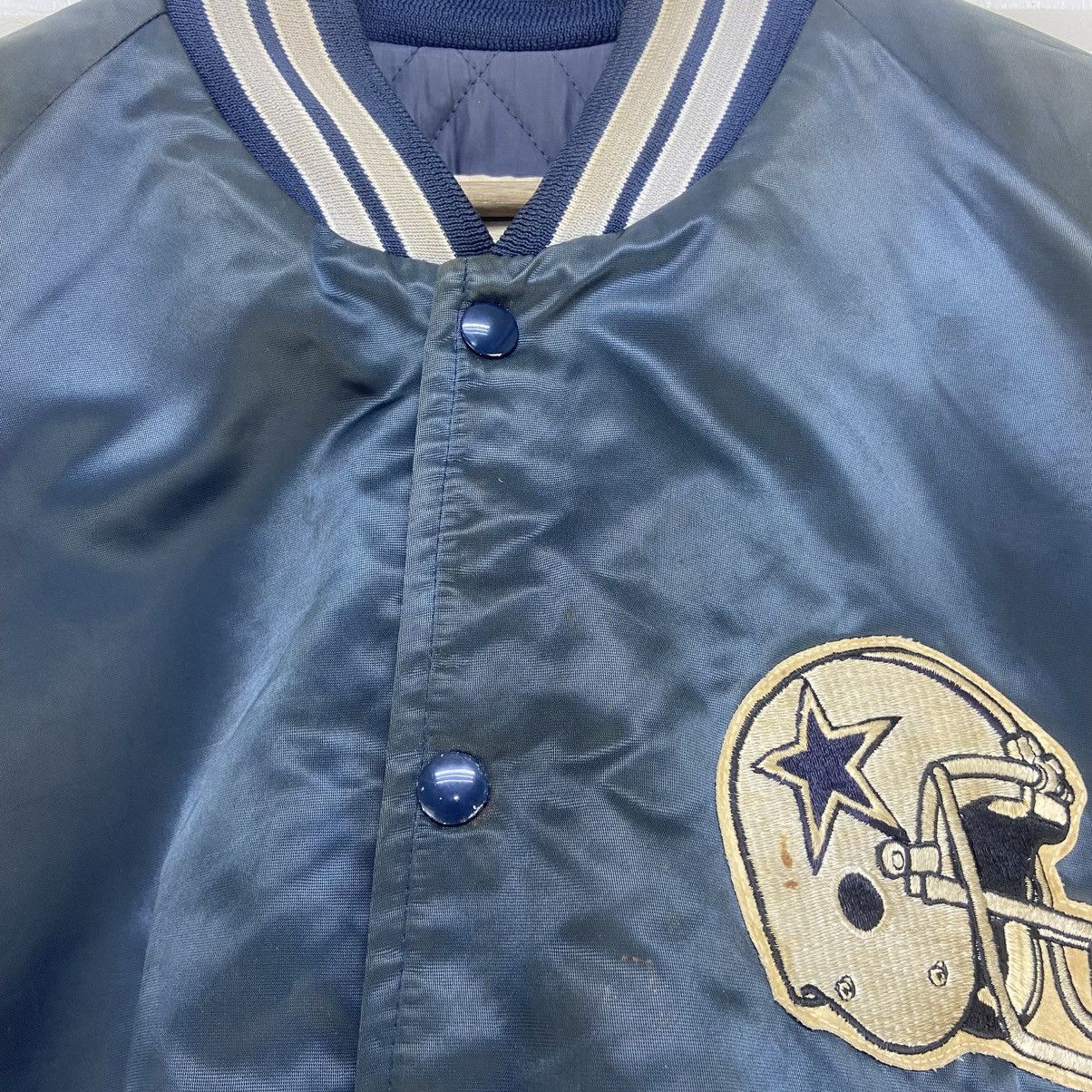 NFL Vintage NFL Cowboys by Chalk Line Big Logo Jacket Size US XL / EU 56 / 4 - 11 Thumbnail