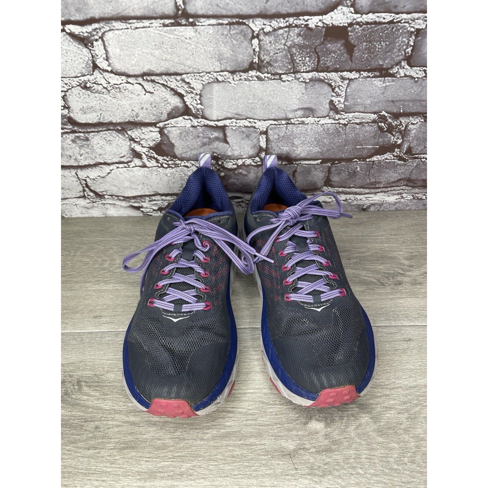 Hoka Hoka One One Challenger ATR 5 Purple Mesh Gym Running Shoes Size US 8 / IT 38 - 15 Thumbnail