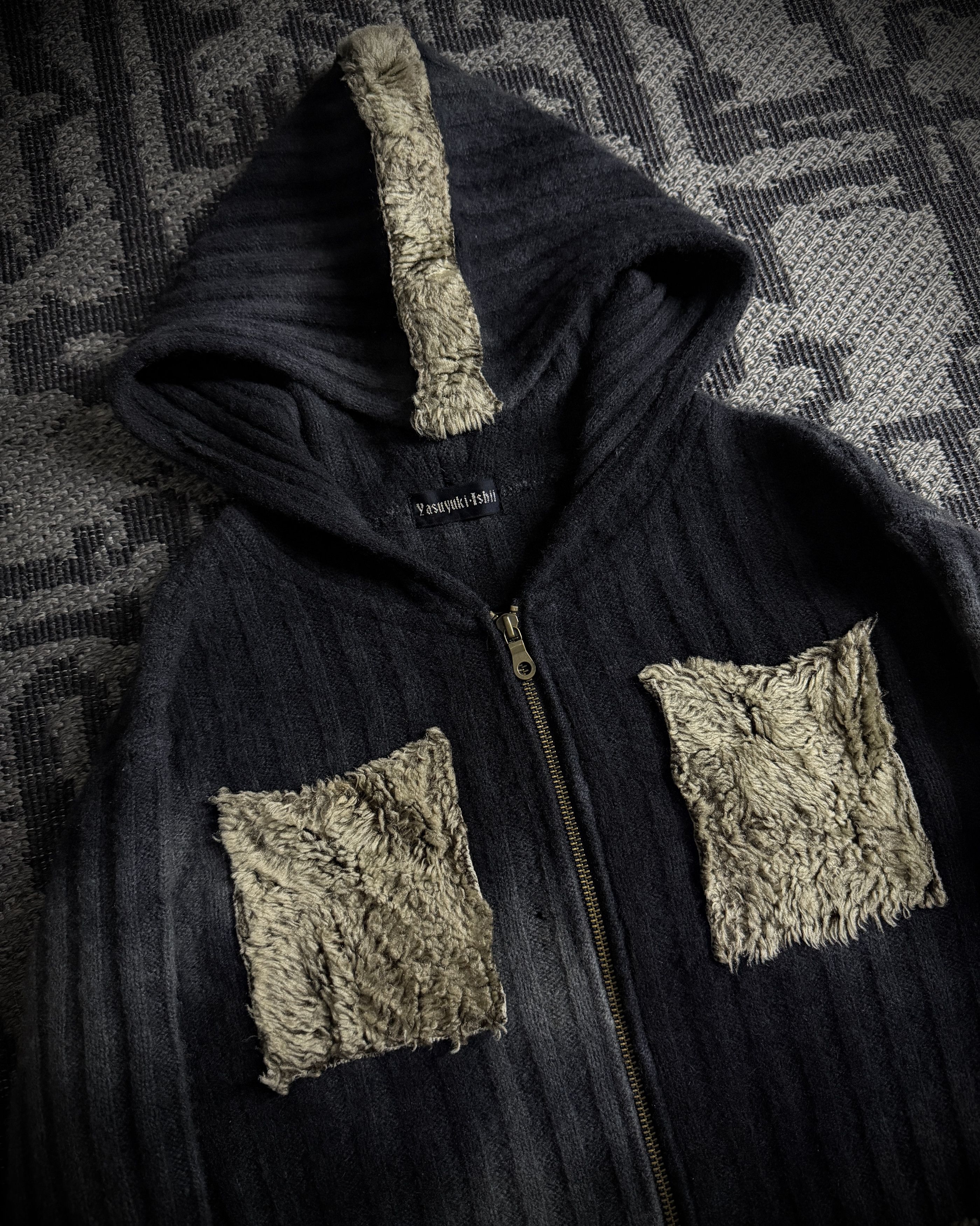 Yasuyuki Ishii YASUYUKI ISHII Mohawk Hooded Jacket Size US L / EU 52-54 / 3 - 4 Thumbnail
