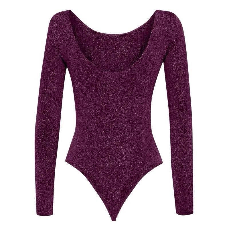 Wolford NWT Wolford Shiny Body Mineral Red/Pink Size L Size L / US 10 / IT 46 - 6 Thumbnail