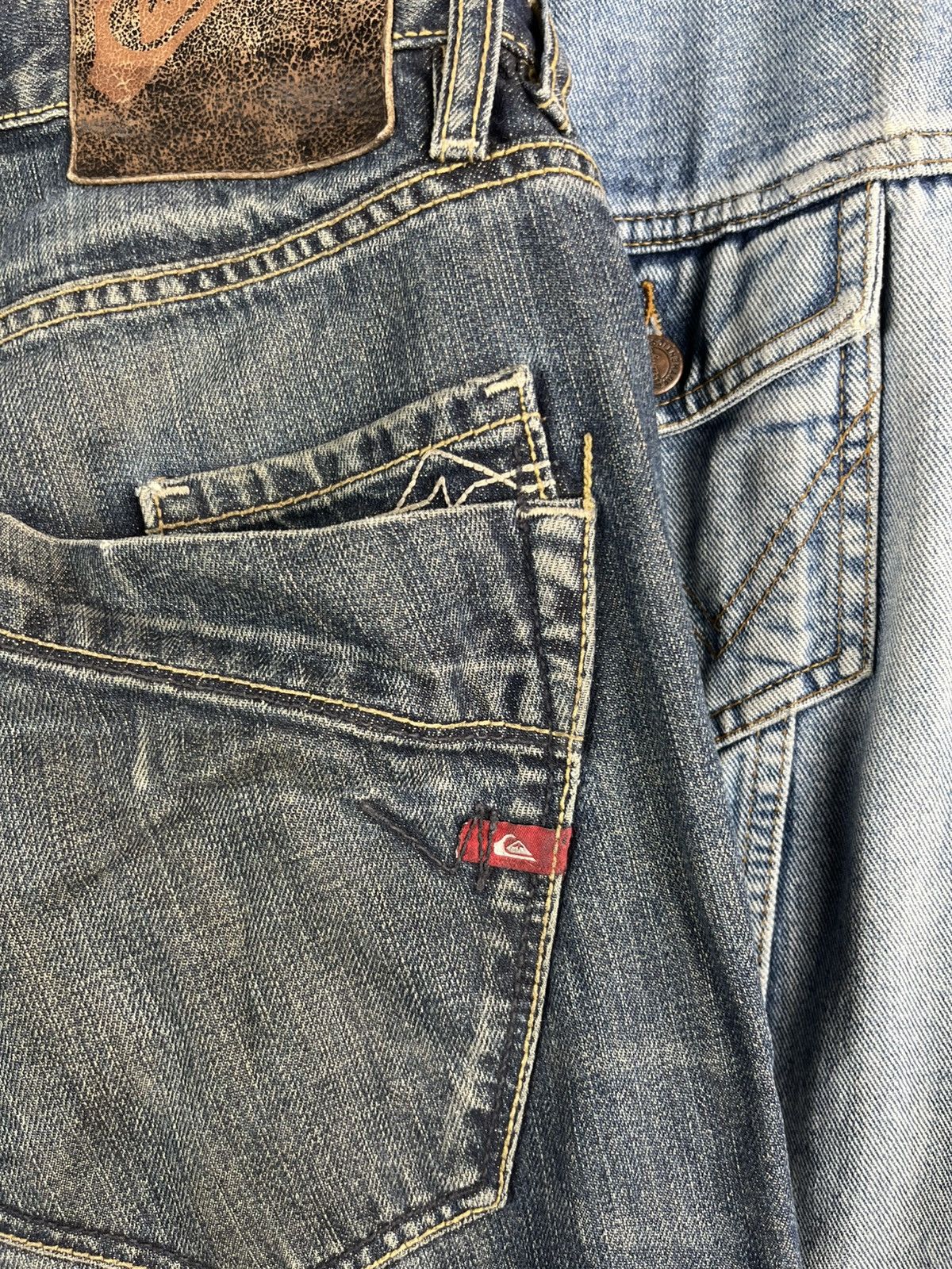 Quiksilver Quiksilver denim pants vintage 90s Size US 33 - 15 Thumbnail