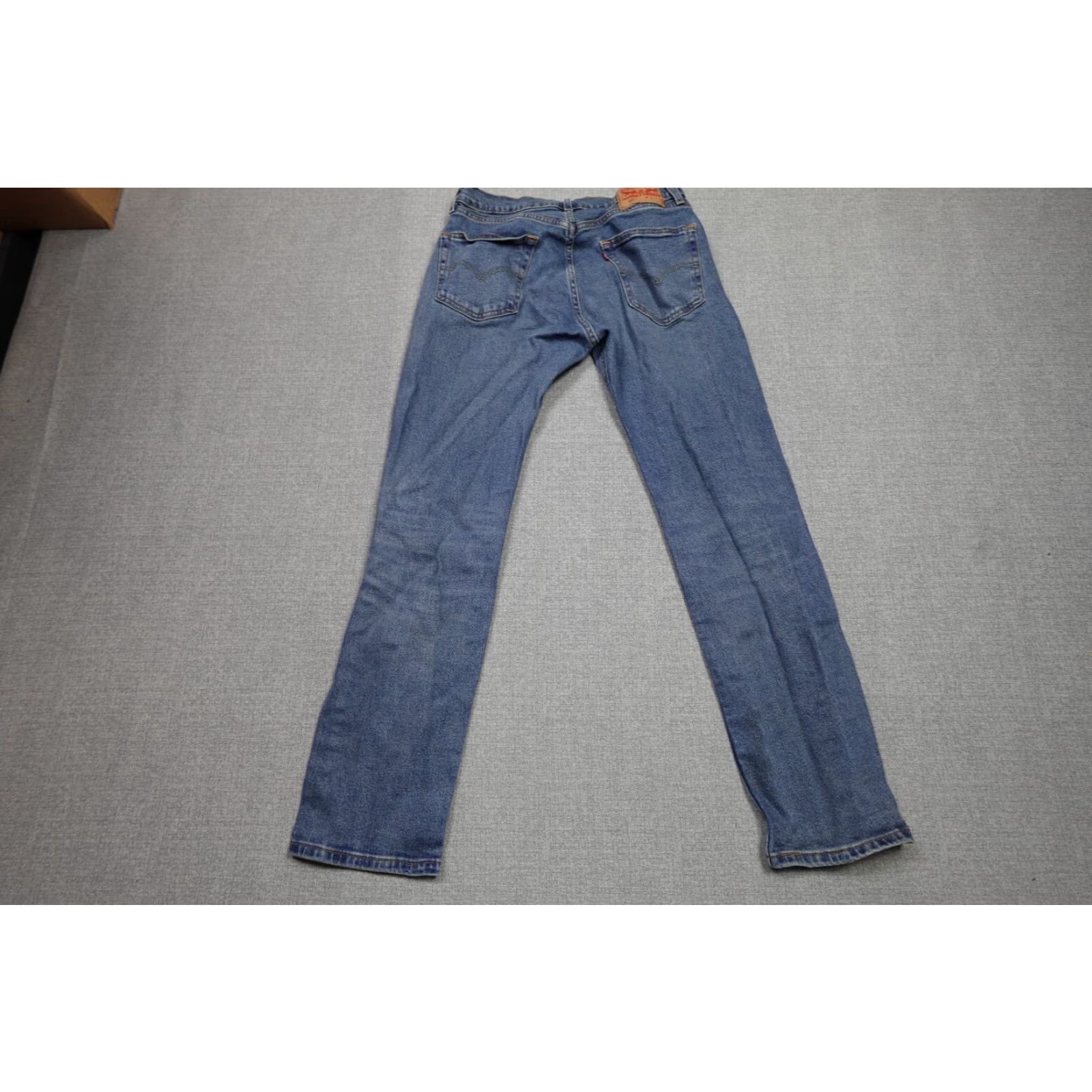 Levi's Levi's 505 Jeans Mens 30x32 Blue Regular Fit Western Cowboy Rancher Light Wash Size US 30 / EU 46 - 4 Thumbnail