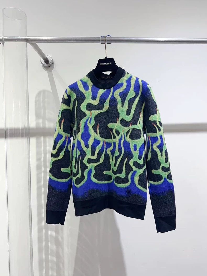 Louis Vuitton 22 Fall/Winter Flame Sweater 2503-Nextarrow