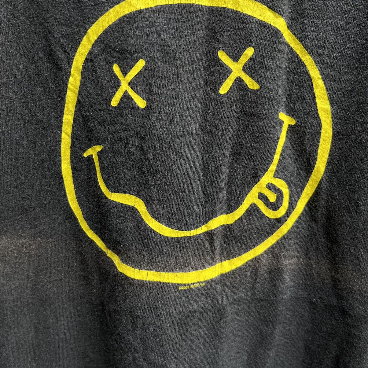 Band Tees Vintage NIRVANA band tee smiley y2k Size US M / EU 48-50 / 2 - 4 Thumbnail