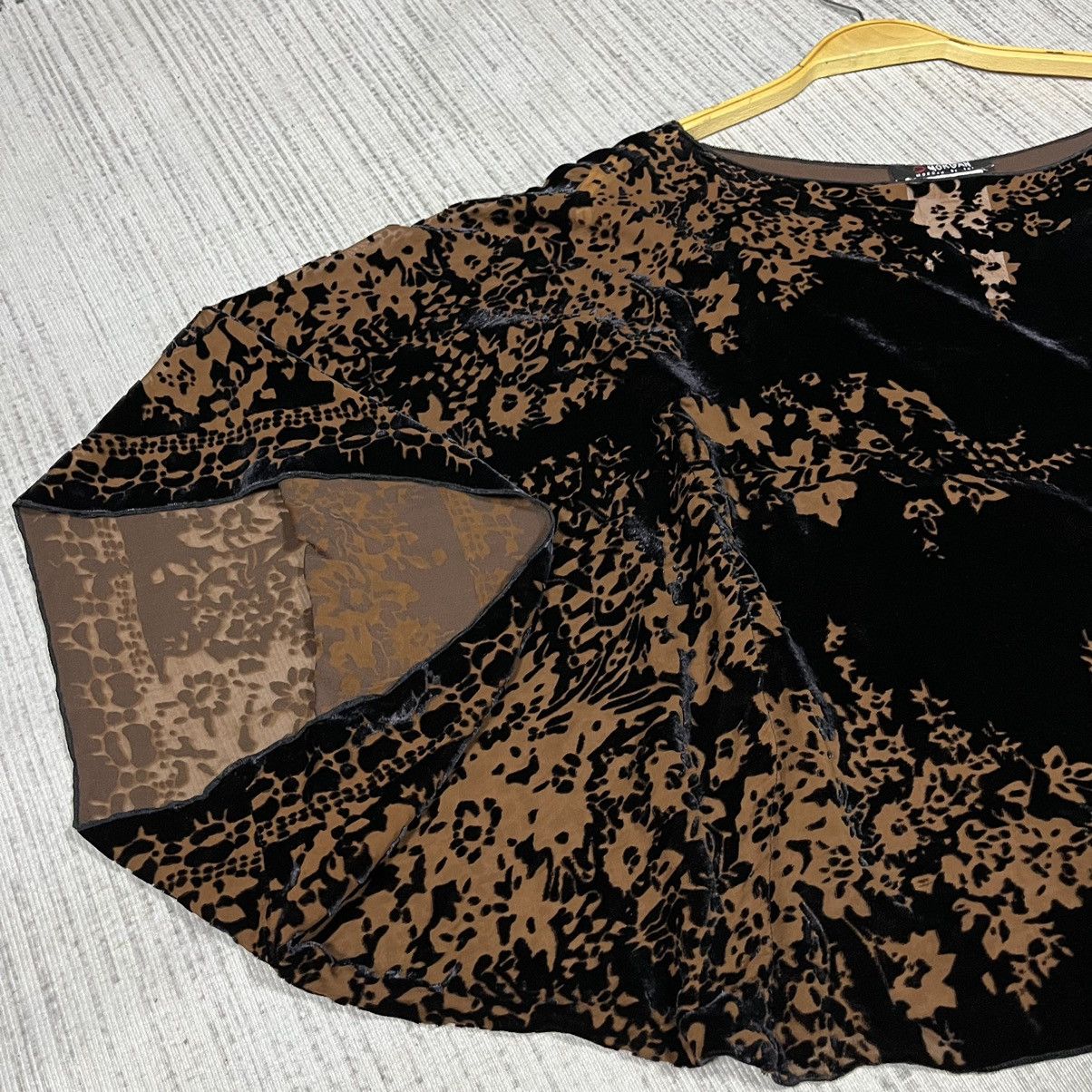 Japanese Brand × Le Grande Bleu (L.G.B.) × Morgan Homme Vintage Morgan De Toi Velvet Tank top Size S / US 4 / IT 40 - 6 Thumbnail