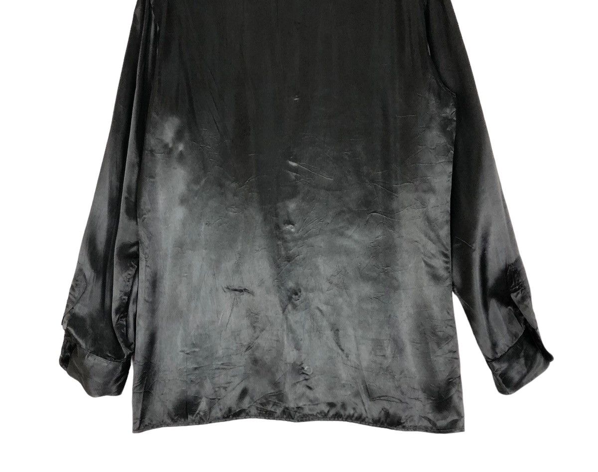 Vintage × agnes b. Rayon Agnes B Black Button Ups Shirt Size US XS / EU 42 / 0 - 7 Thumbnail