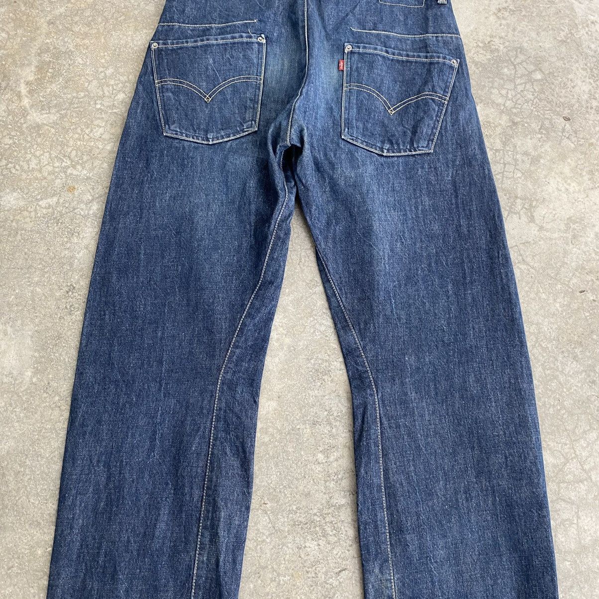 Levi's Vintage Levis Engineered Takuya Kimura Relaxed Denim Jeans Size US 36 / EU 52 - 11 Thumbnail