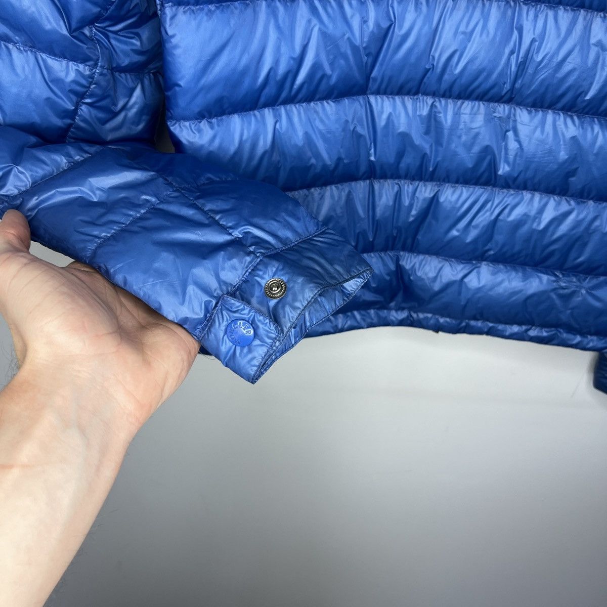 Moncler Moncler Puffer Goose Down Jacket Nylon Royal Blue Size US M / EU 48-50 / 2 - 11 Thumbnail